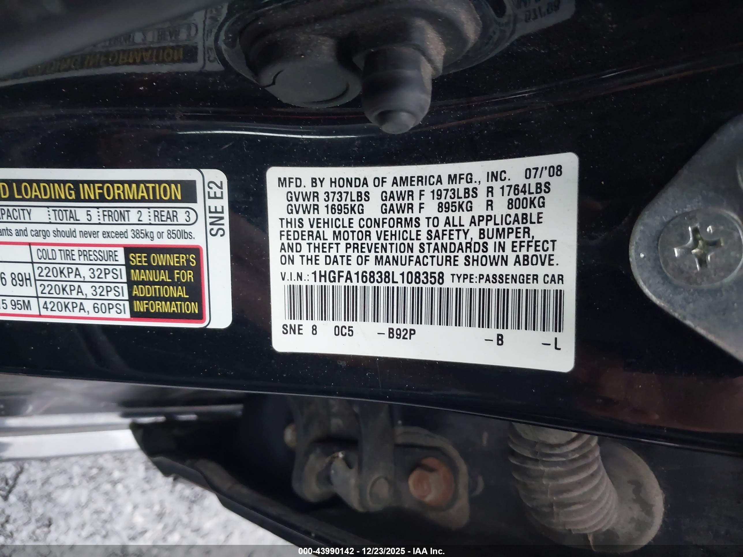 HONDA CIVIC image 9