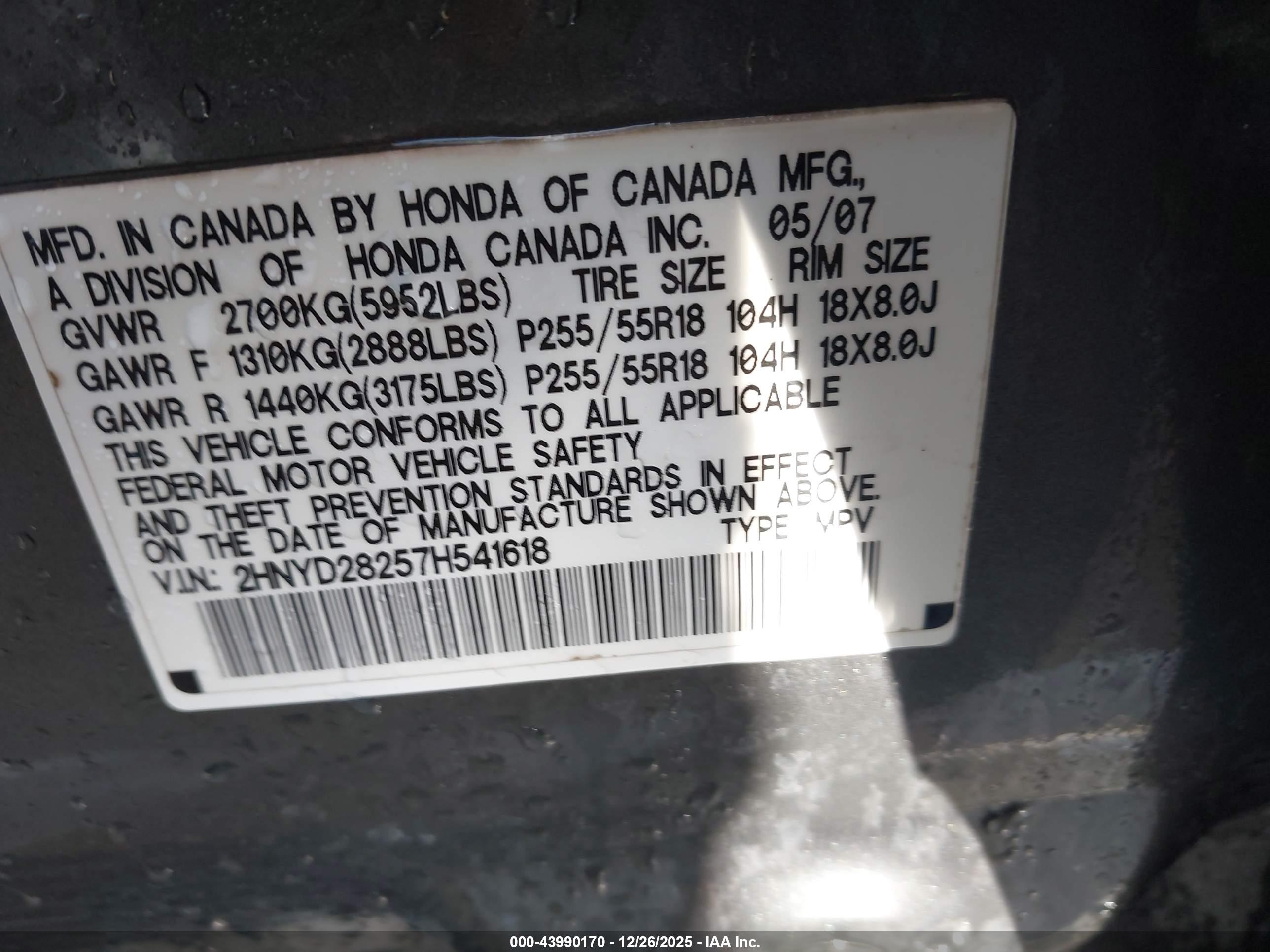 ACURA MDX image 9