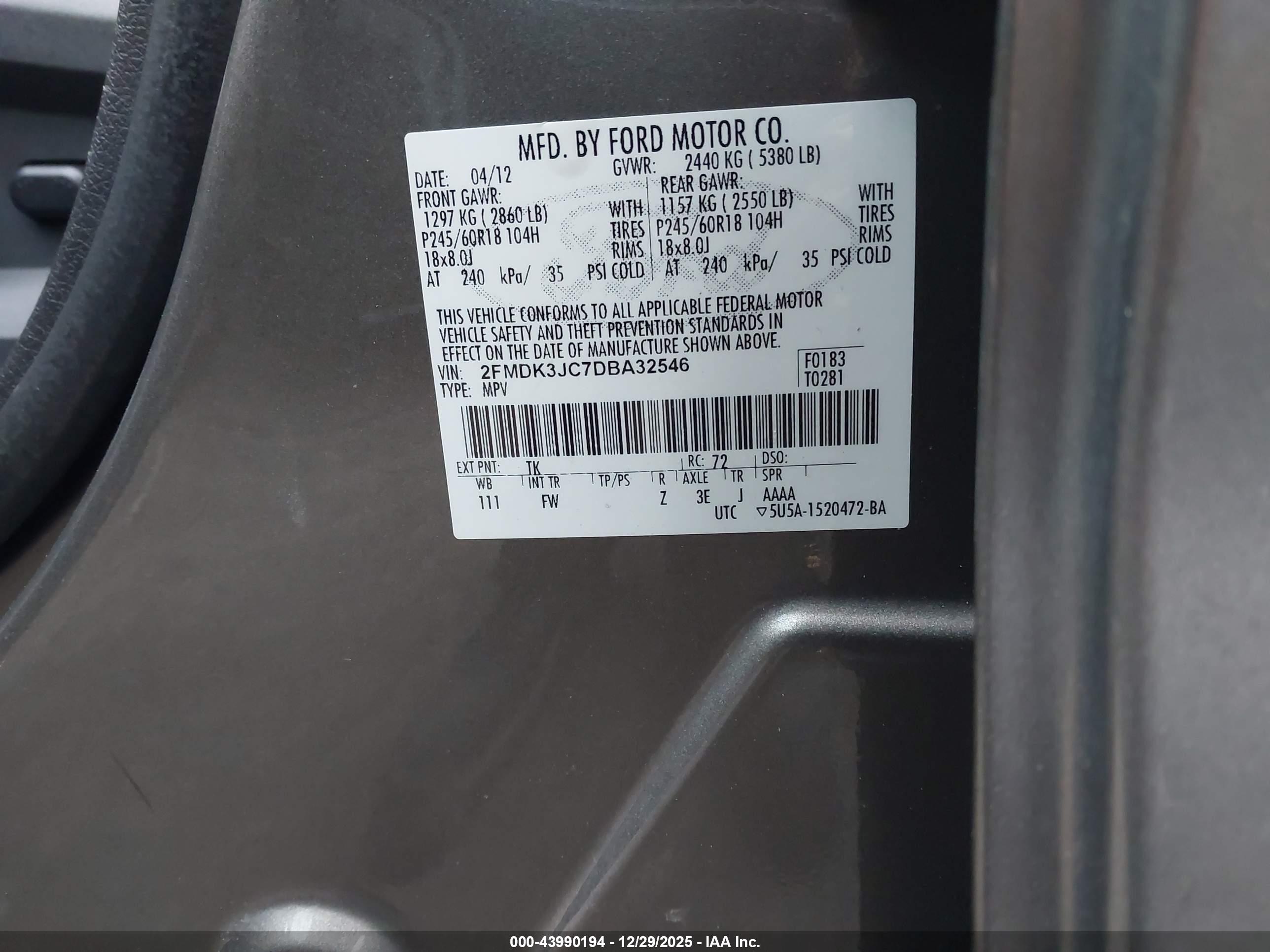 FORD EDGE image 9