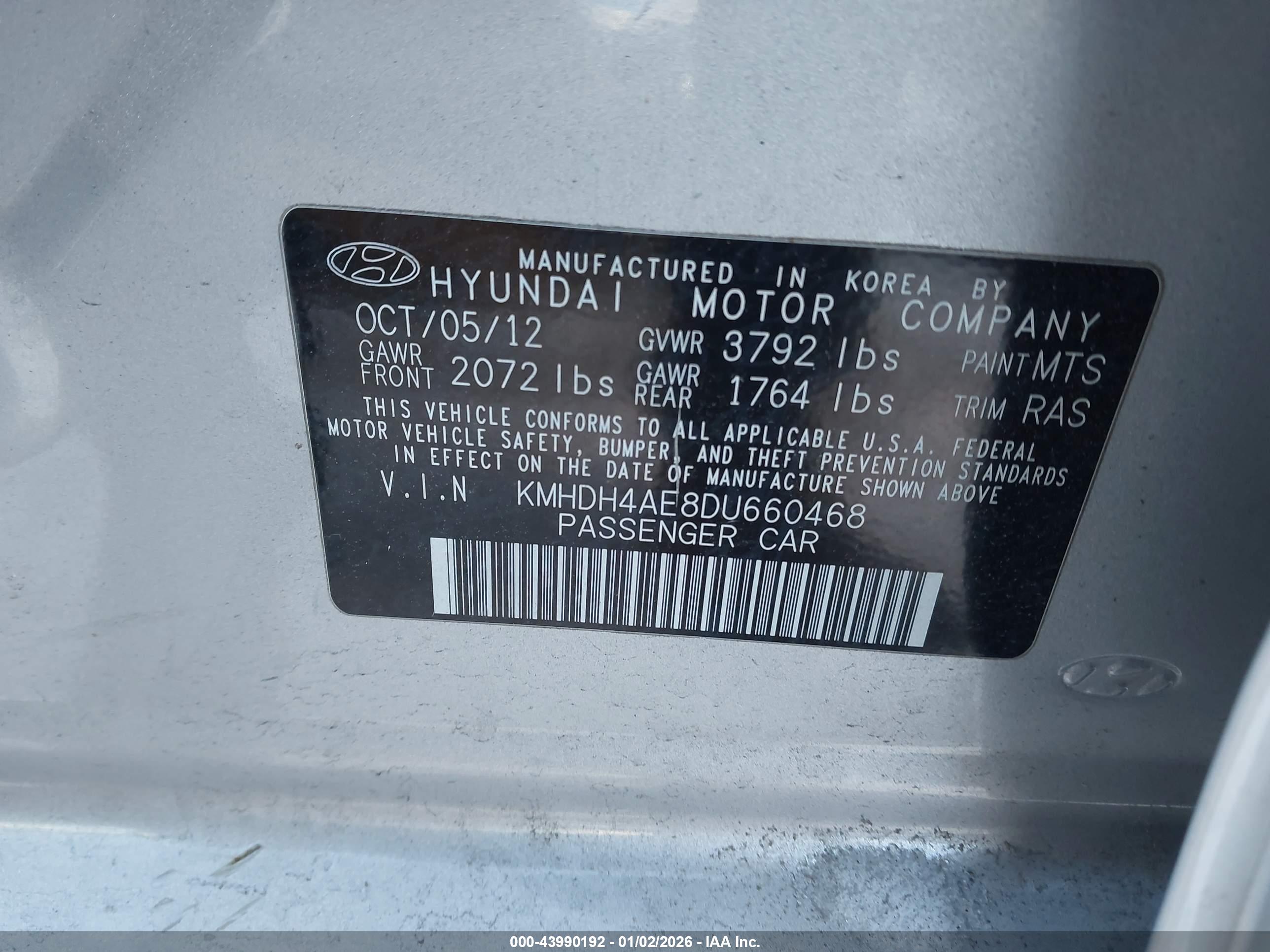 HYUNDAI ELANTRA image 9