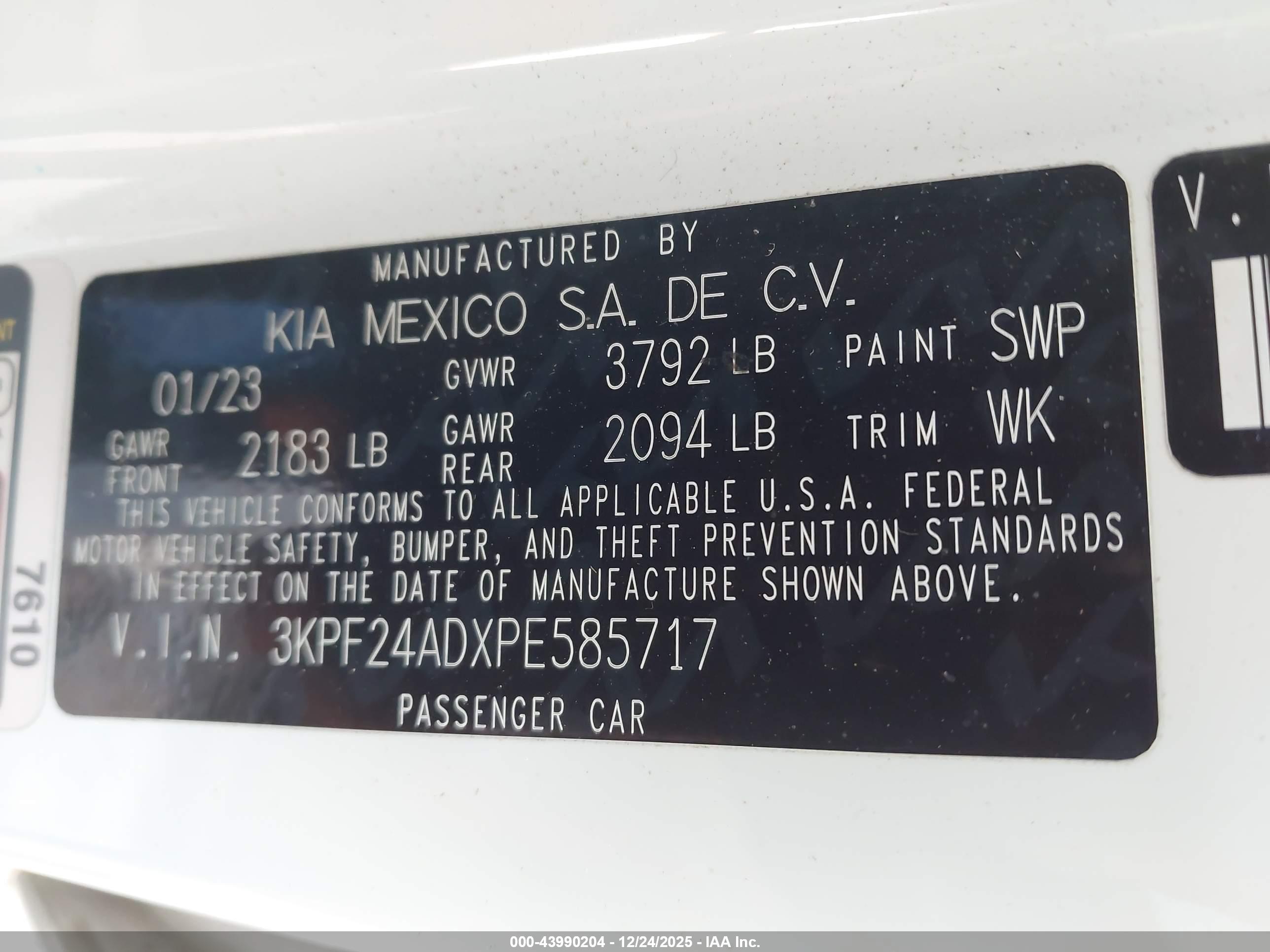 KIA FORTE image 9