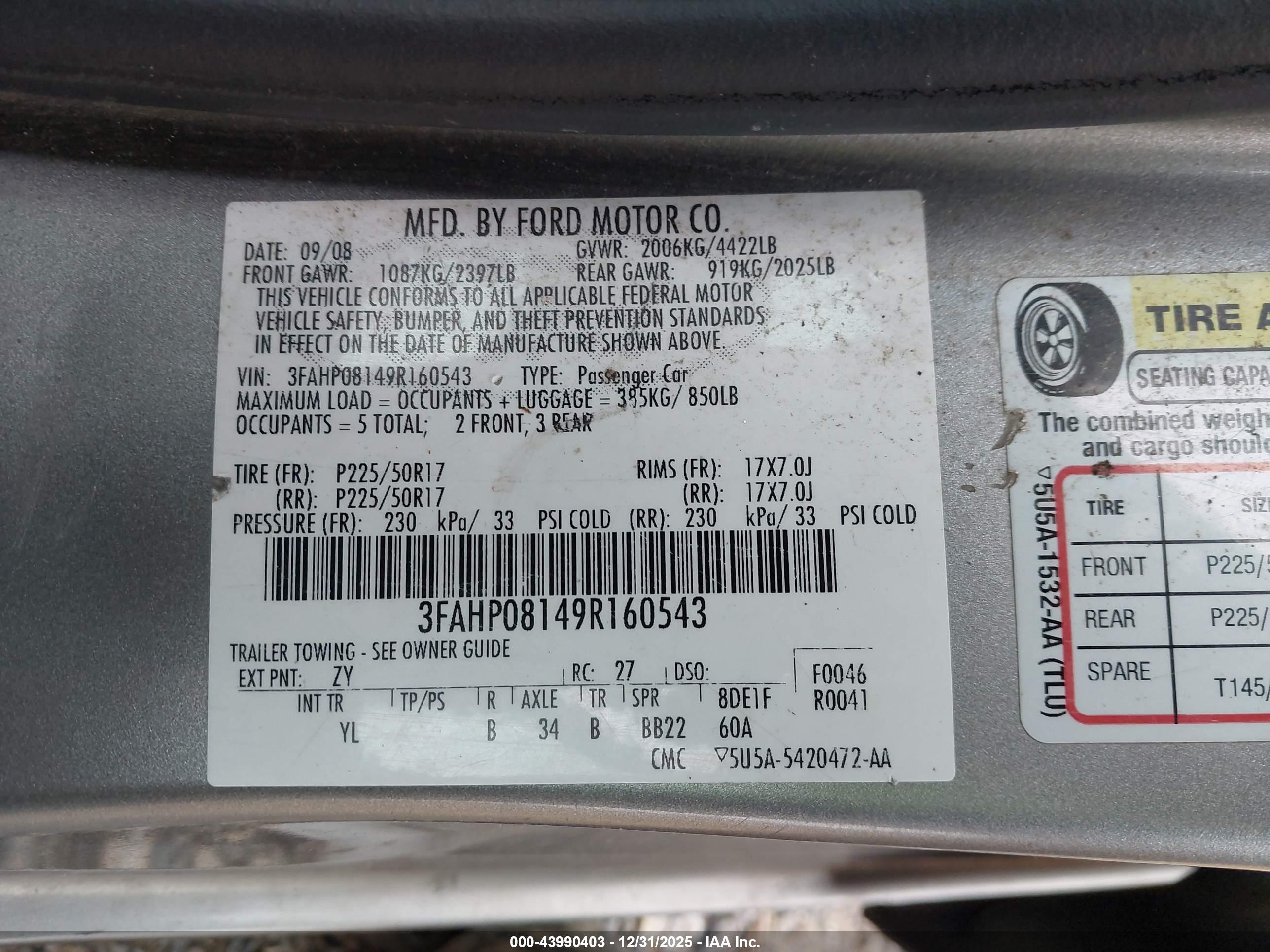 FORD FUSION image 9