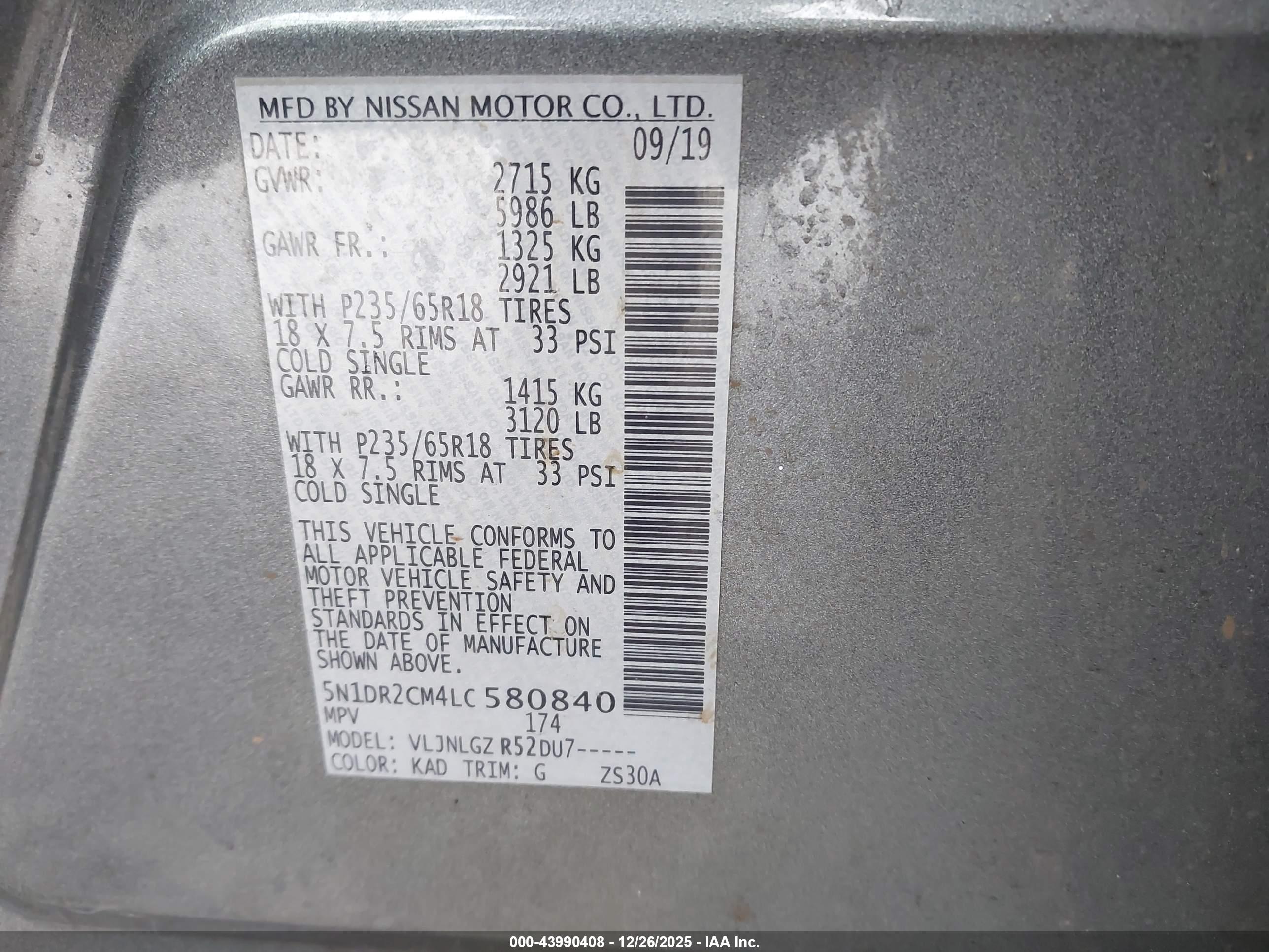 NISSAN PATHFINDER image 9