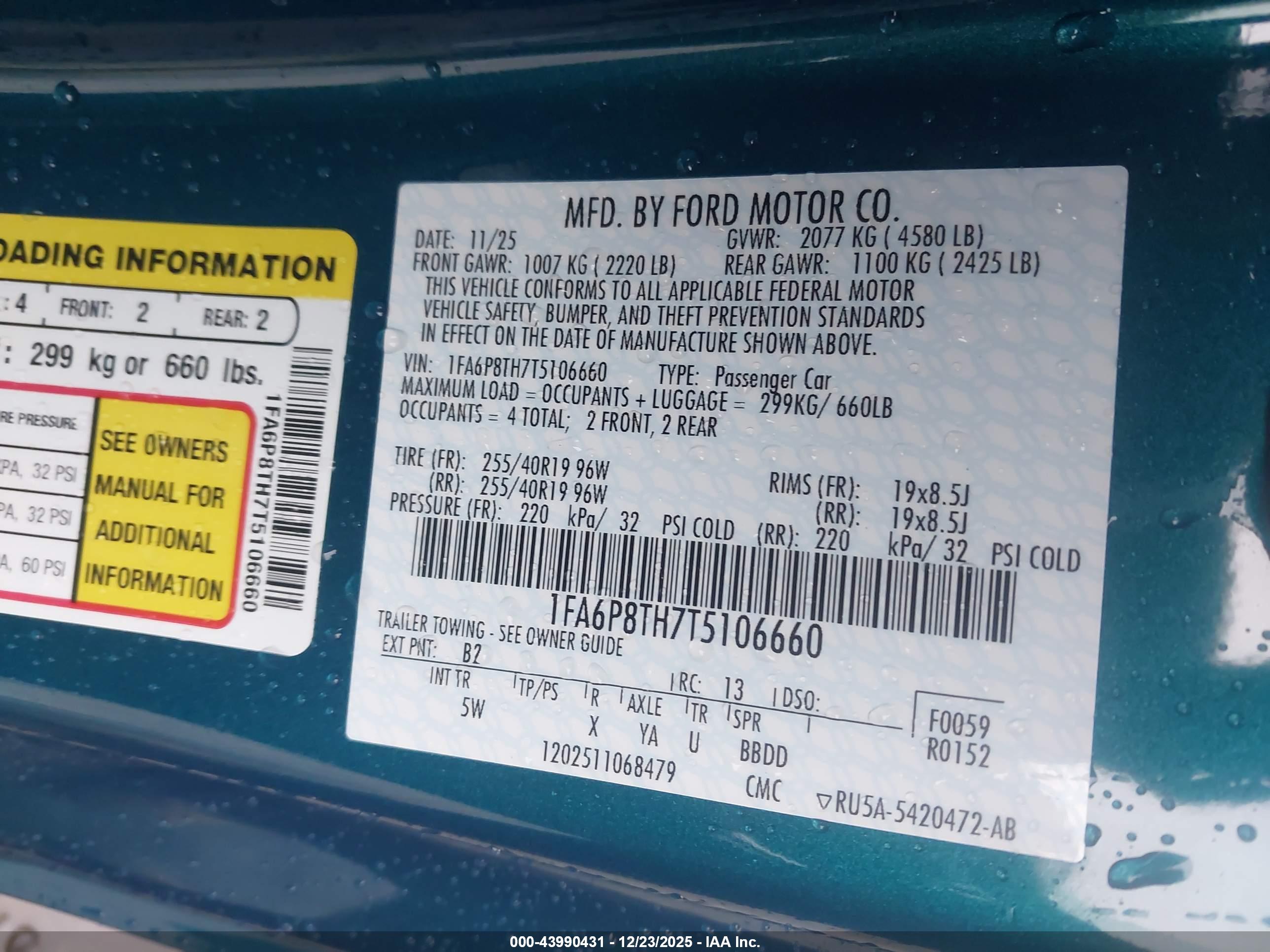 FORD MUSTANG image 9