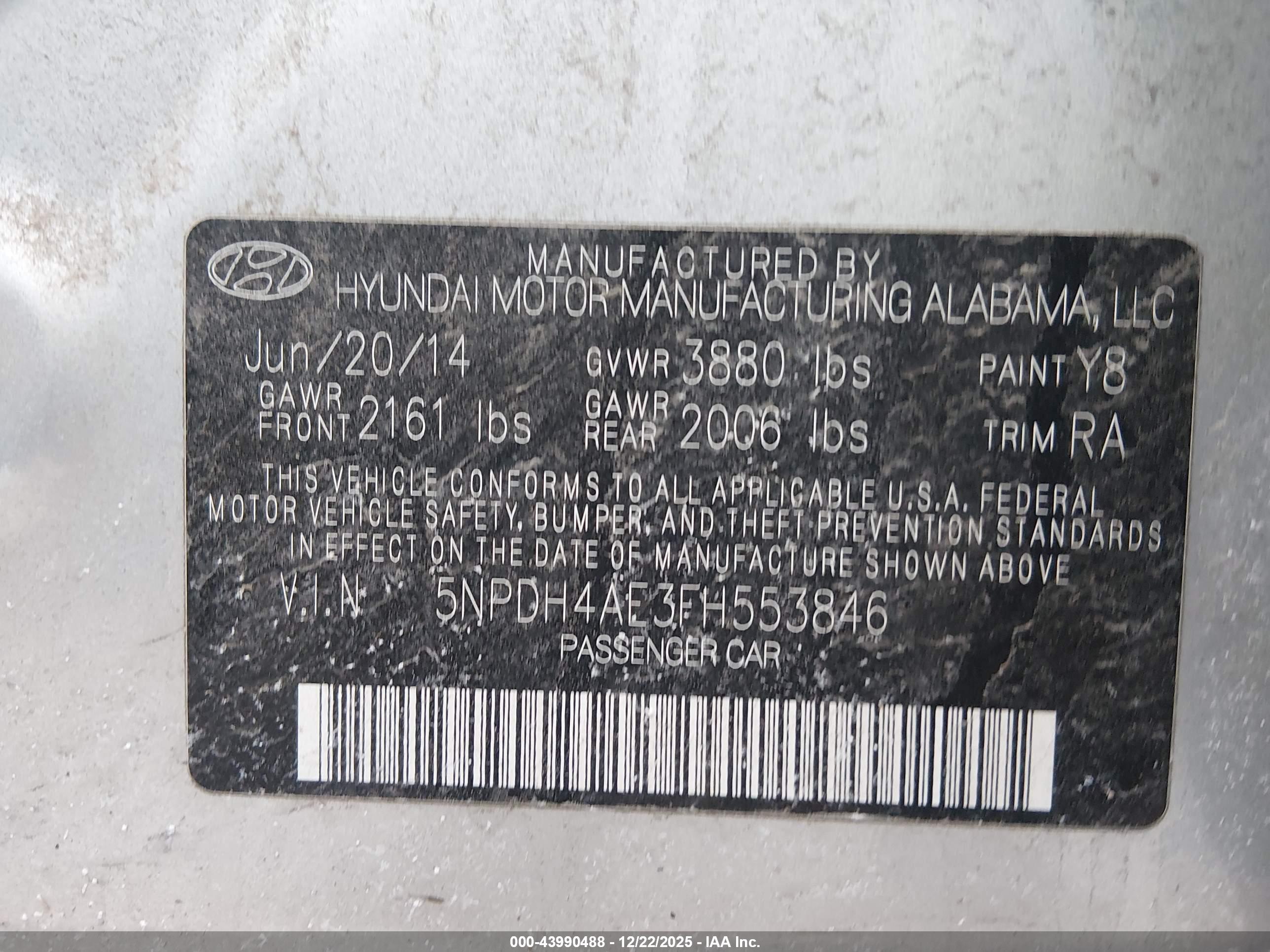 HYUNDAI ELANTRA image 9