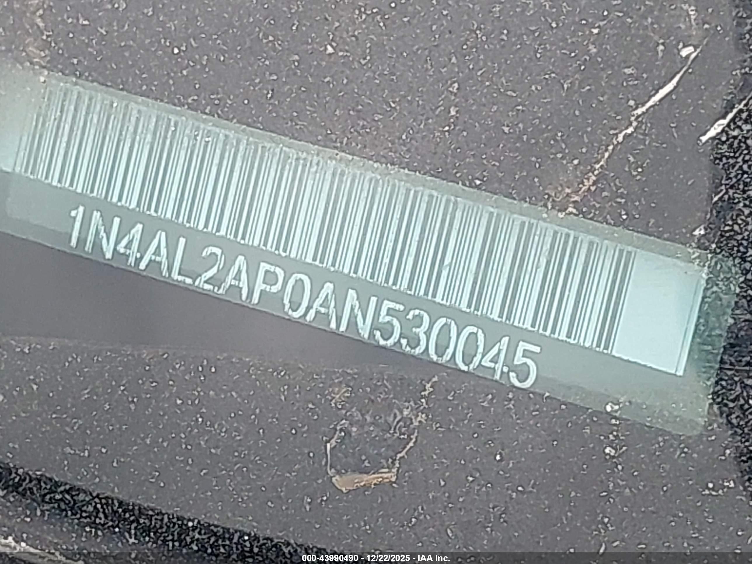 NISSAN ALTIMA image 9