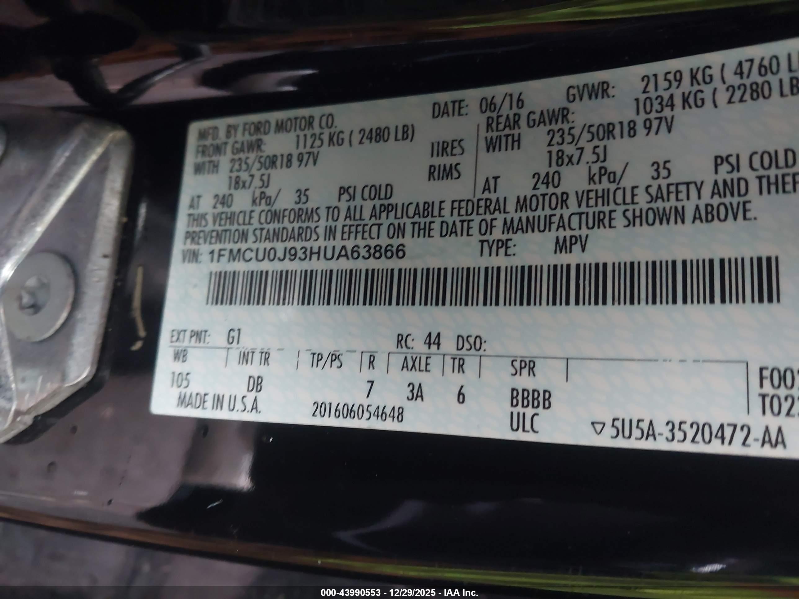 FORD ESCAPE image 9