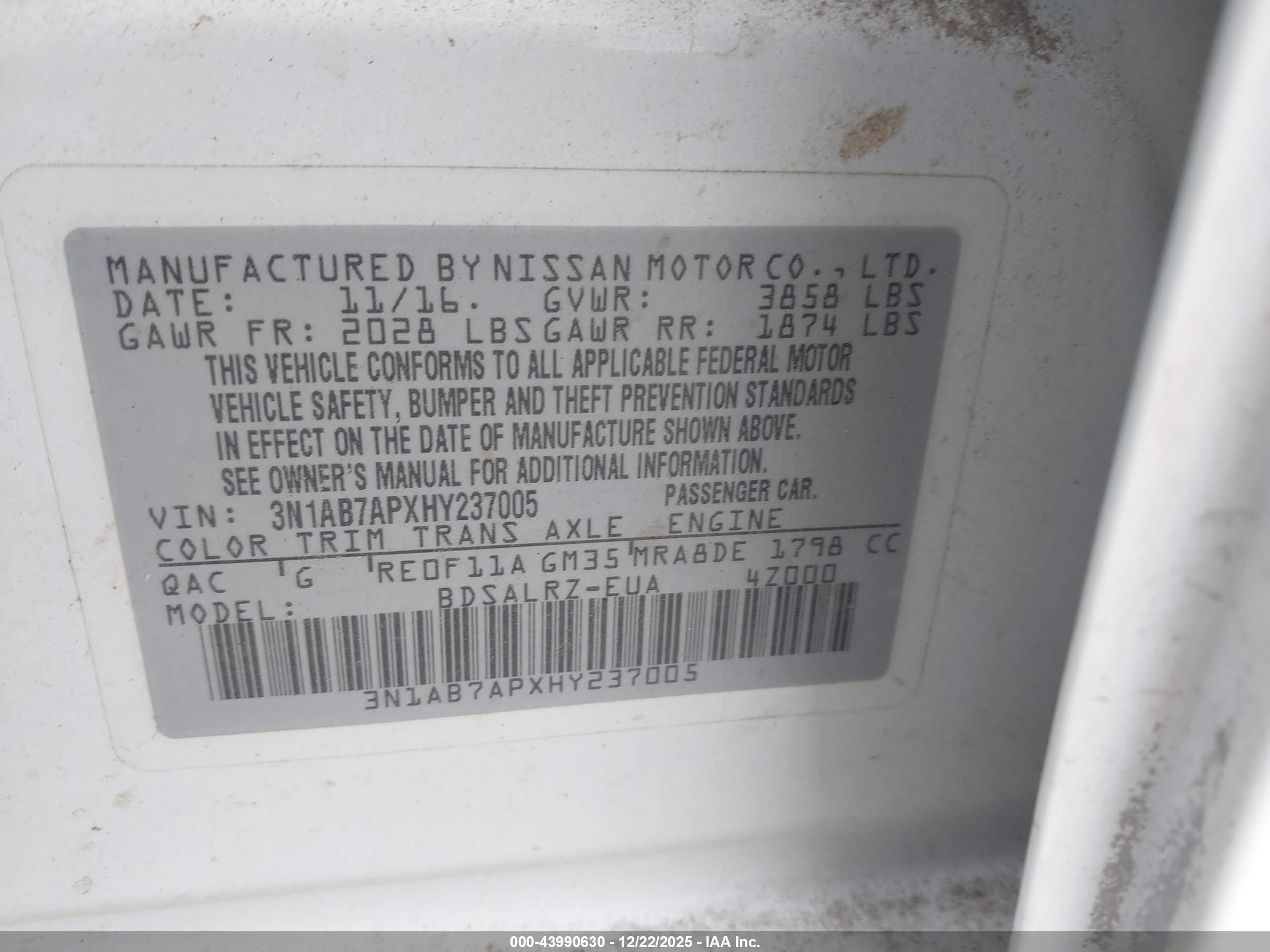 NISSAN SENTRA image 9