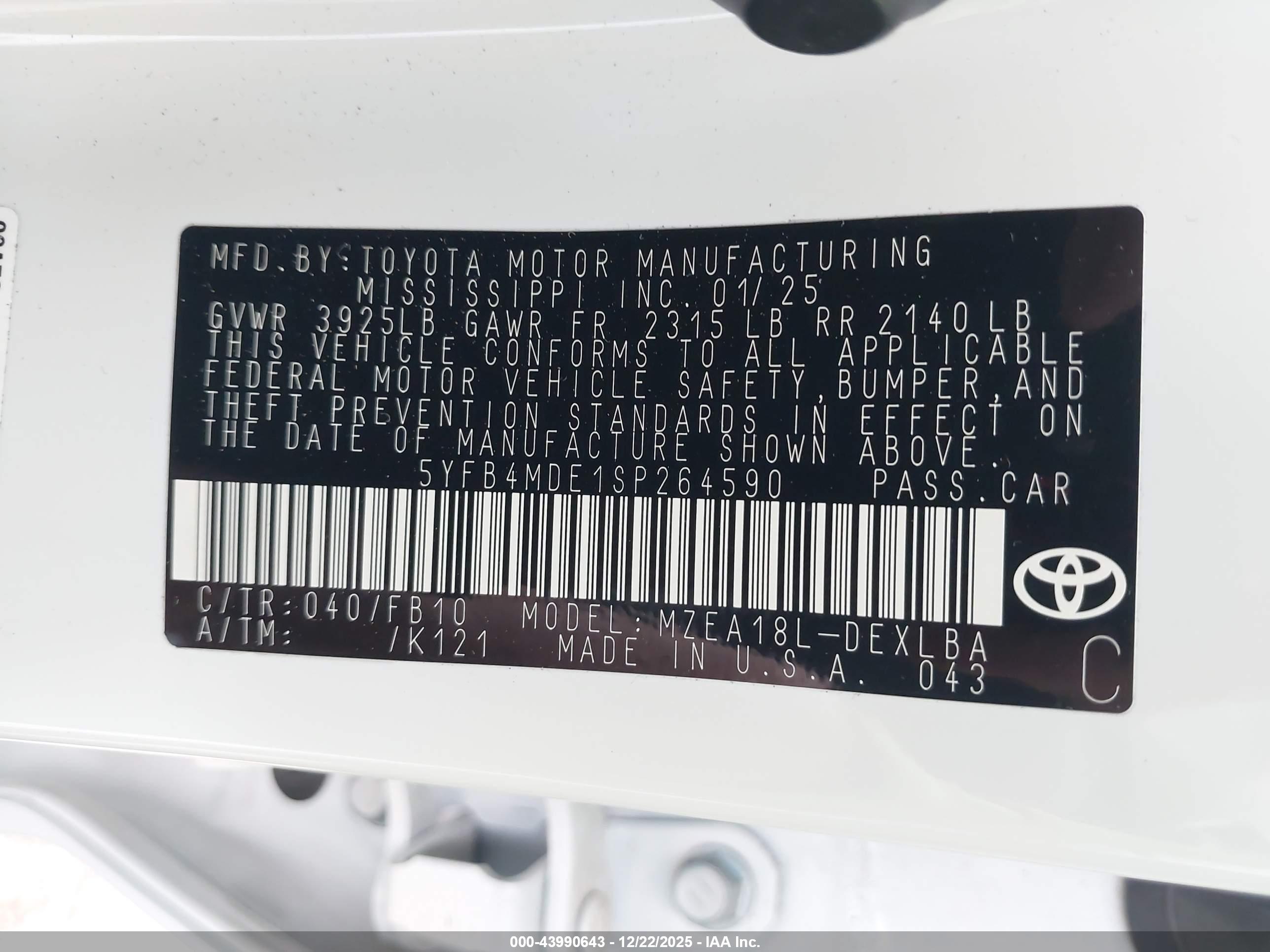 TOYOTA COROLLA image 9