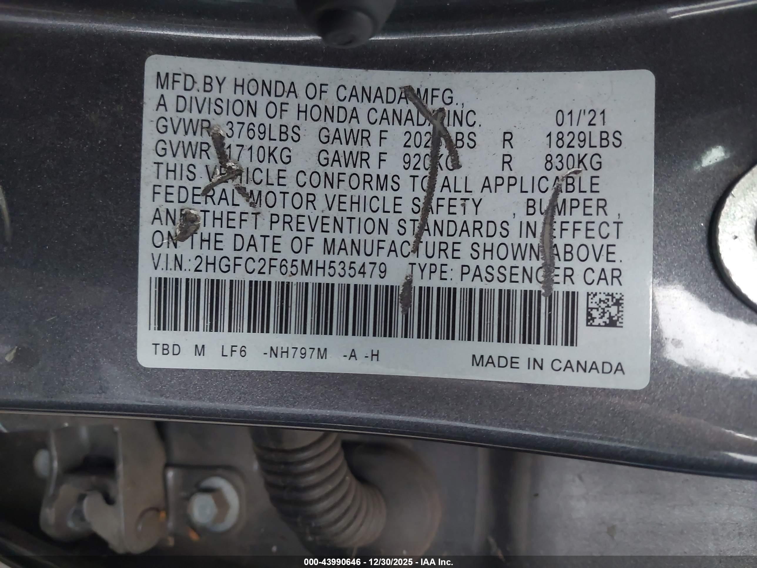 HONDA CIVIC image 9