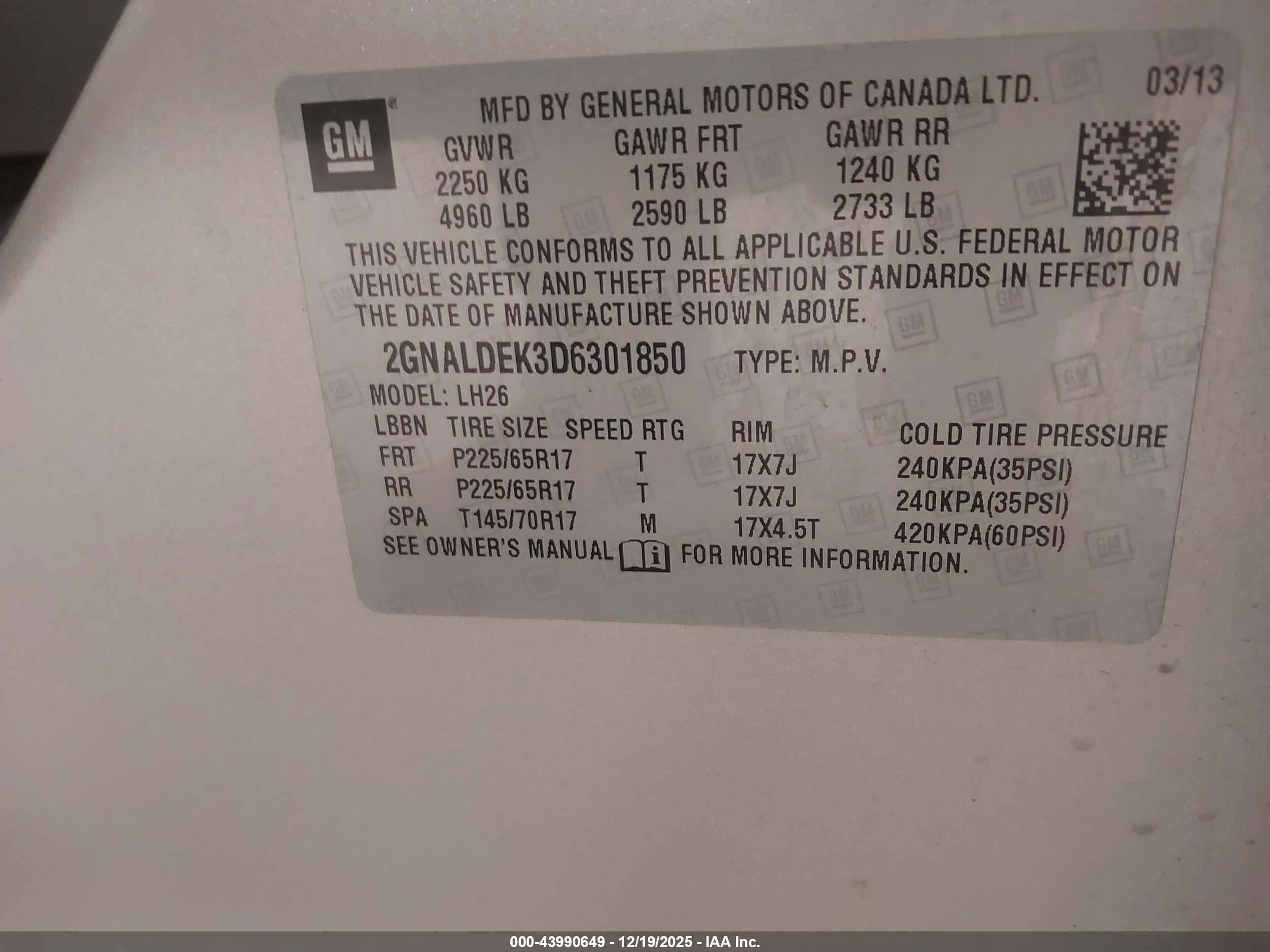 CHEVROLET EQUINOX image 9