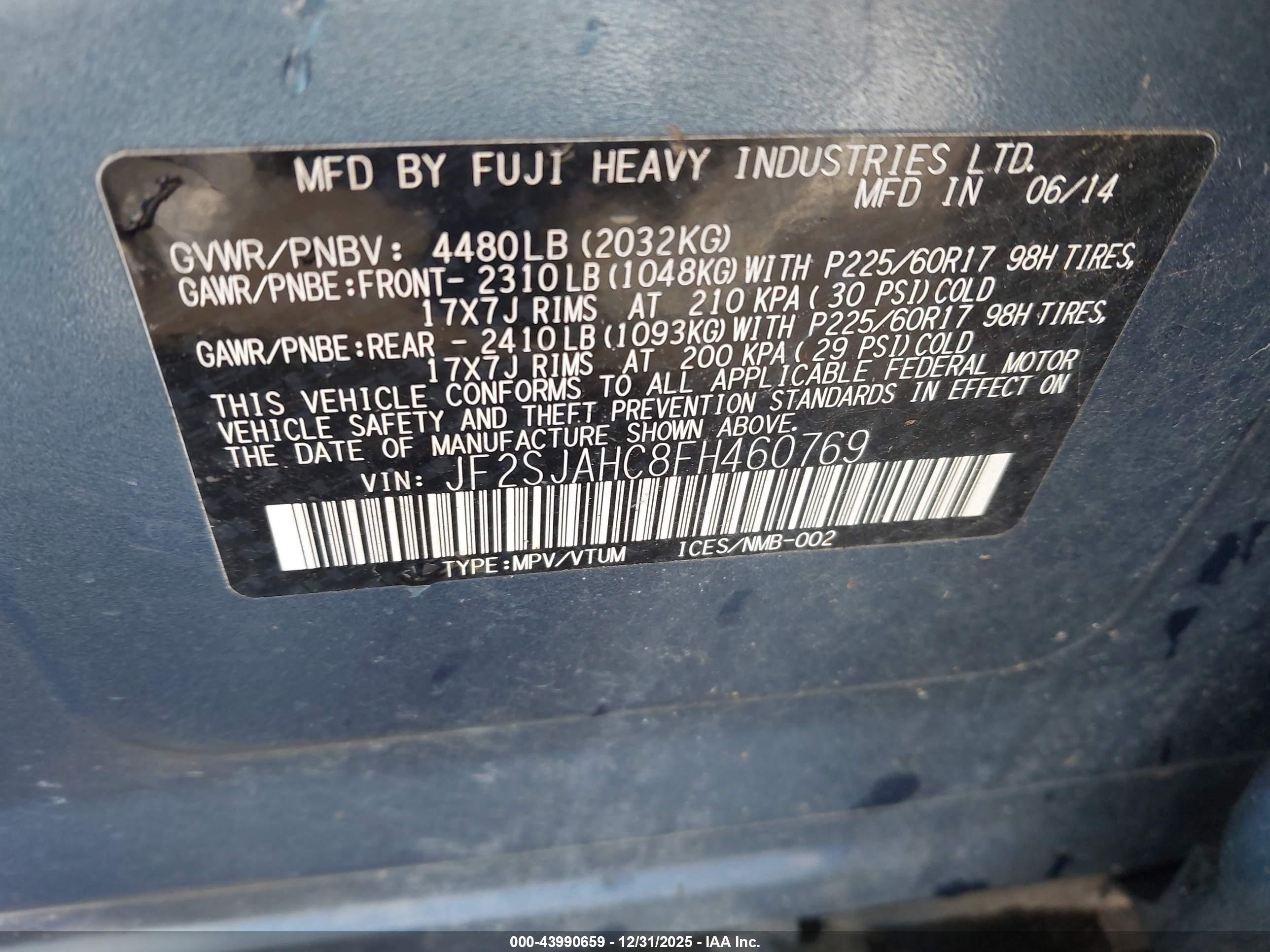 SUBARU FORESTER image 9