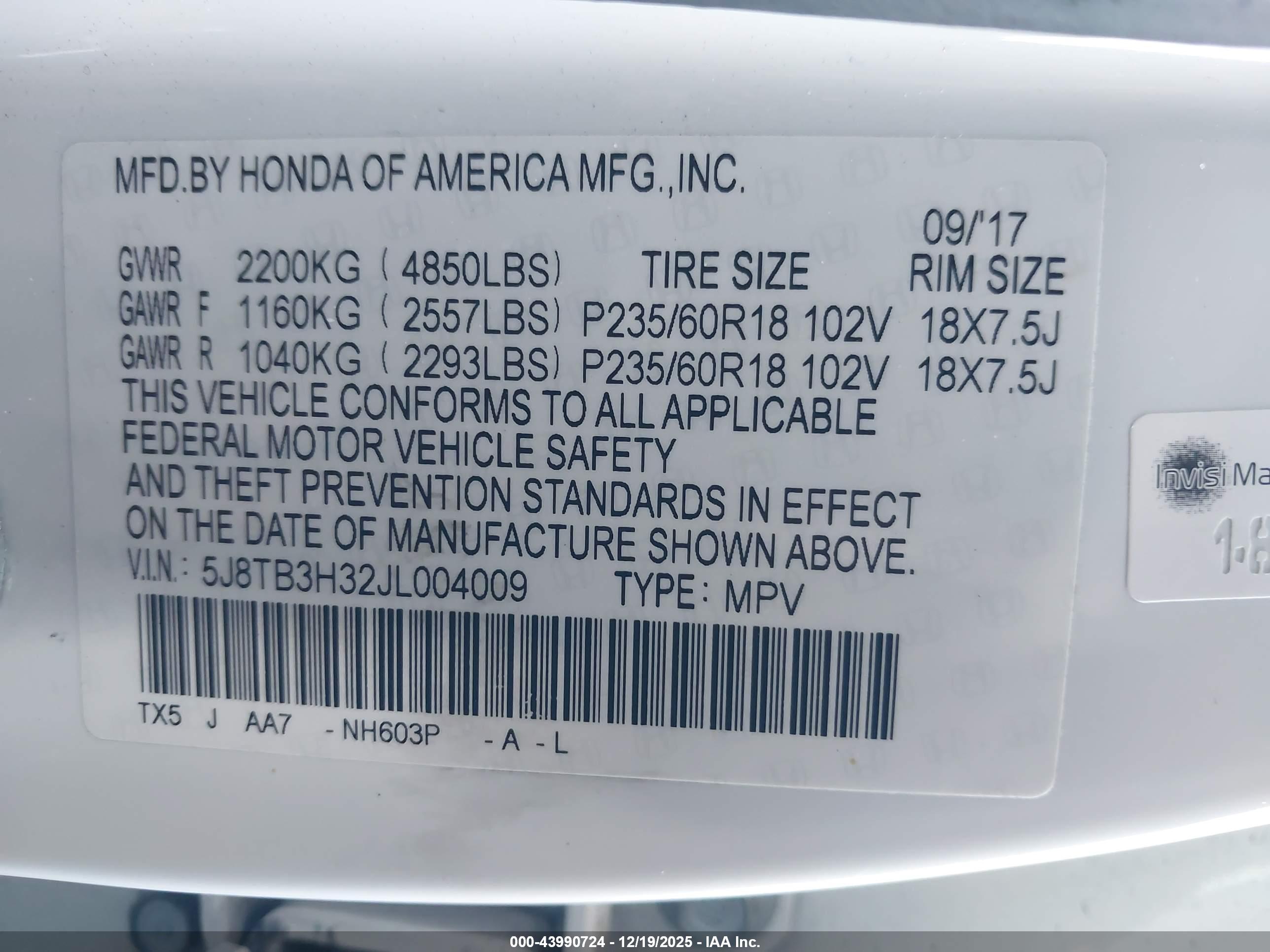 ACURA RDX image 9
