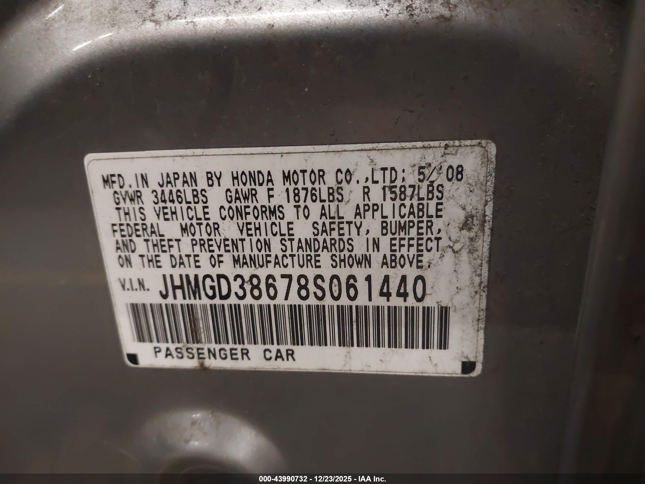 HONDA FIT image 9