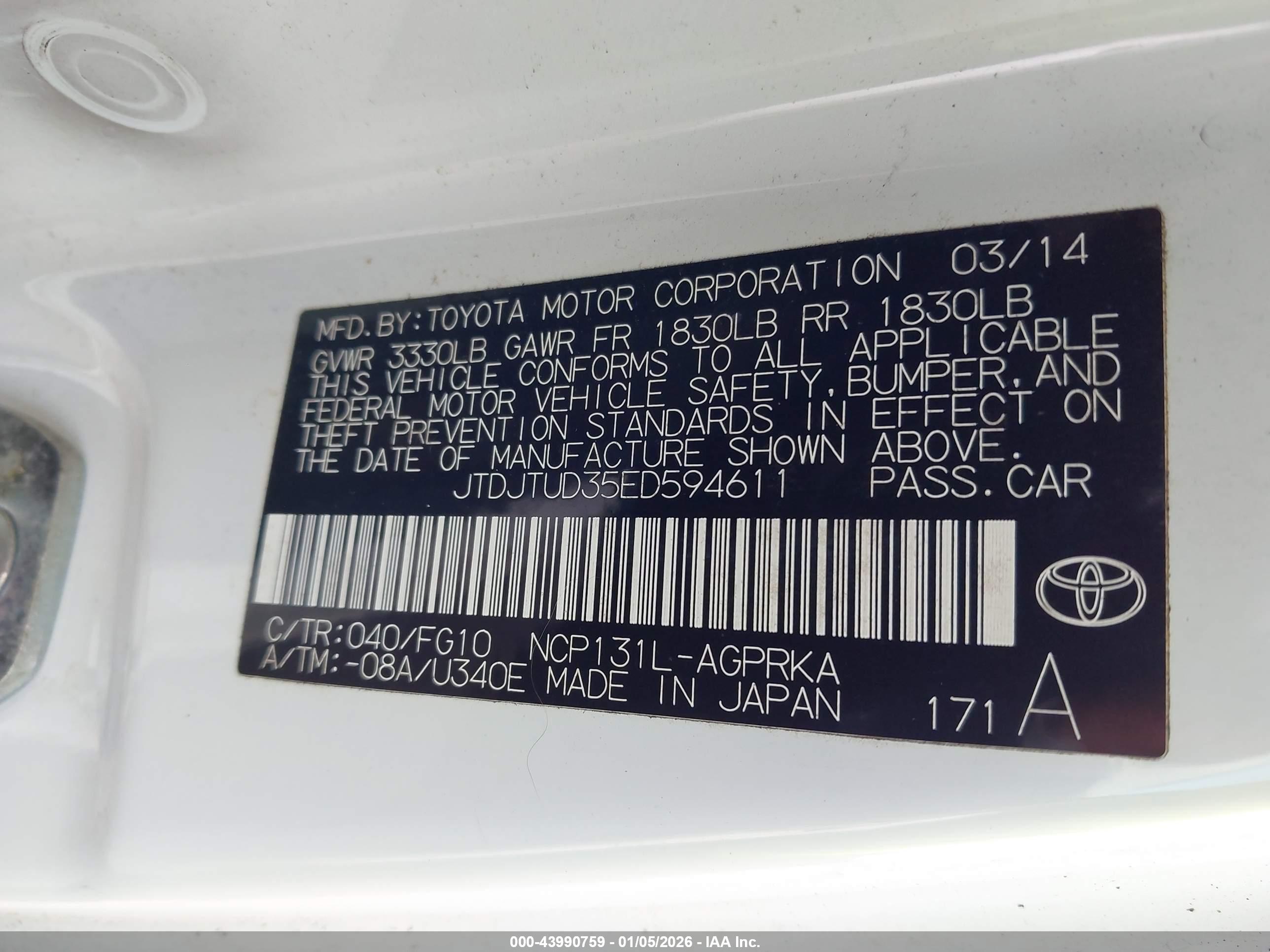 TOYOTA YARIS image 9