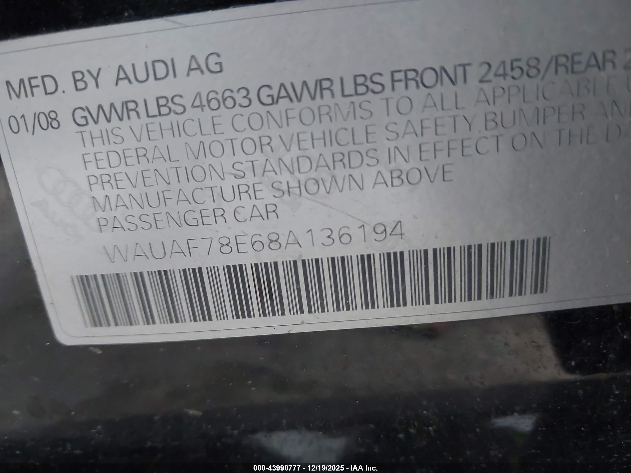 AUDI A4 image 9