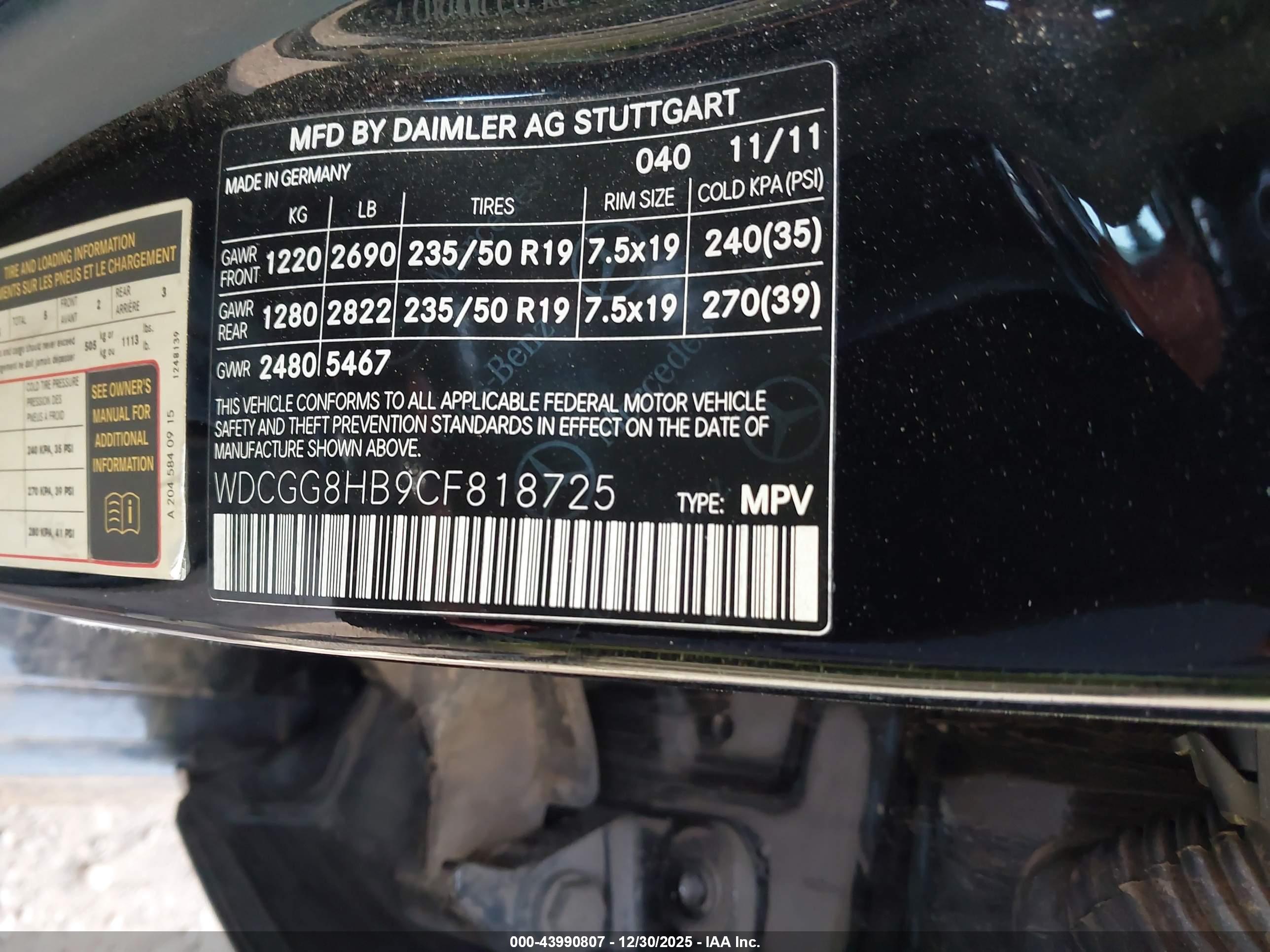 MERCEDES-BENZ GLK image 9