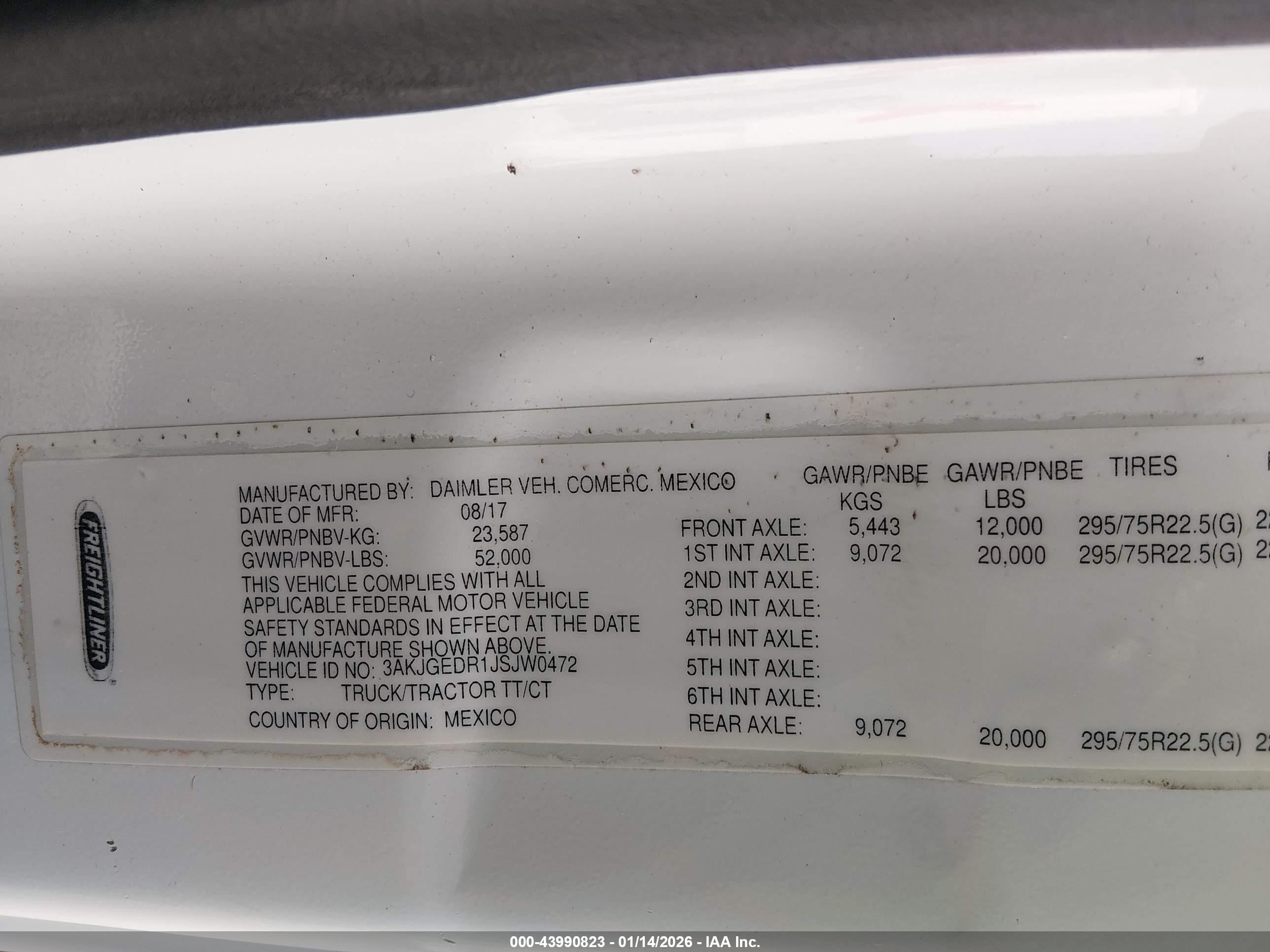 FREIGHTLINER CASCADIA image 9