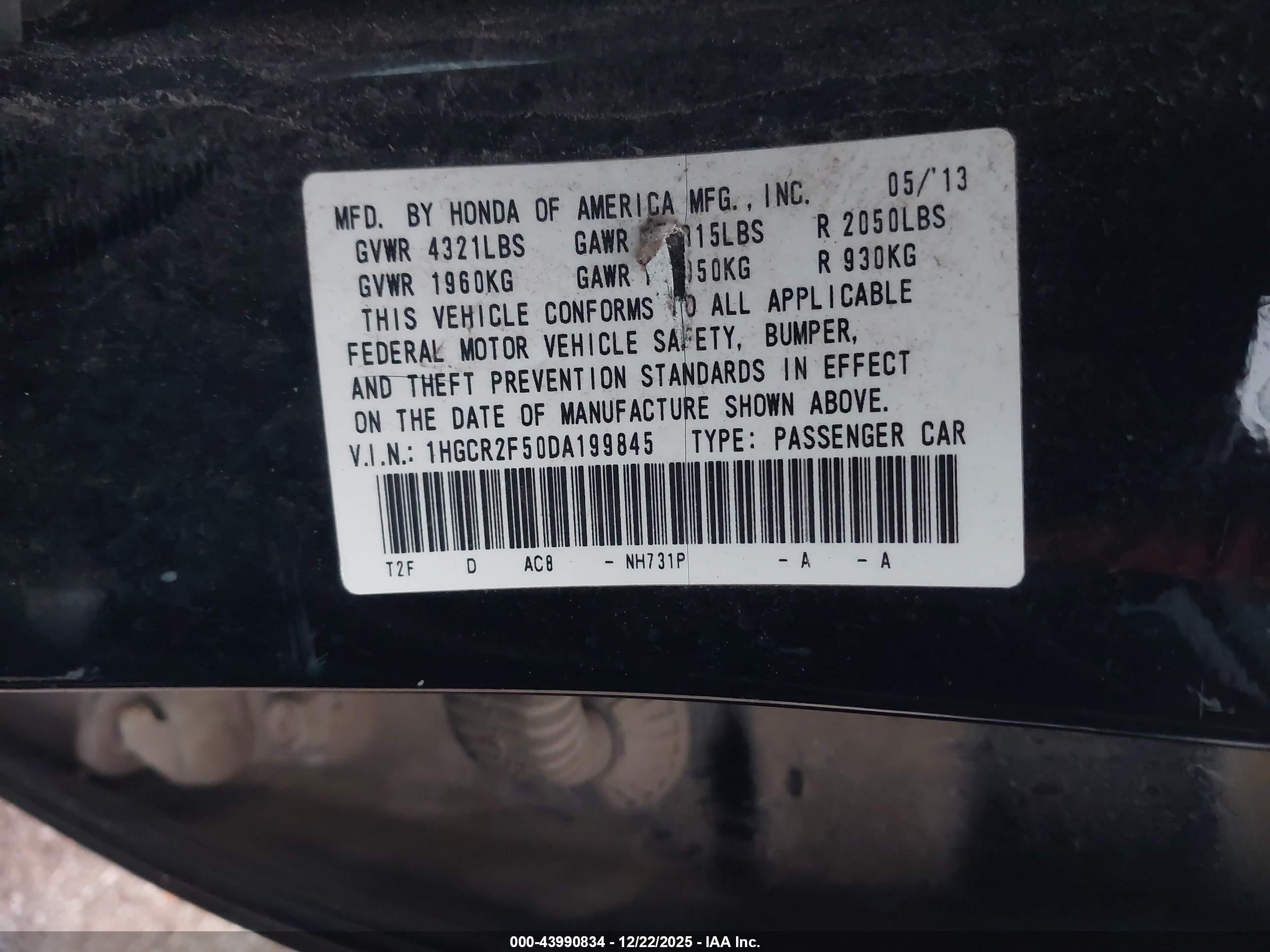HONDA ACCORD image 9