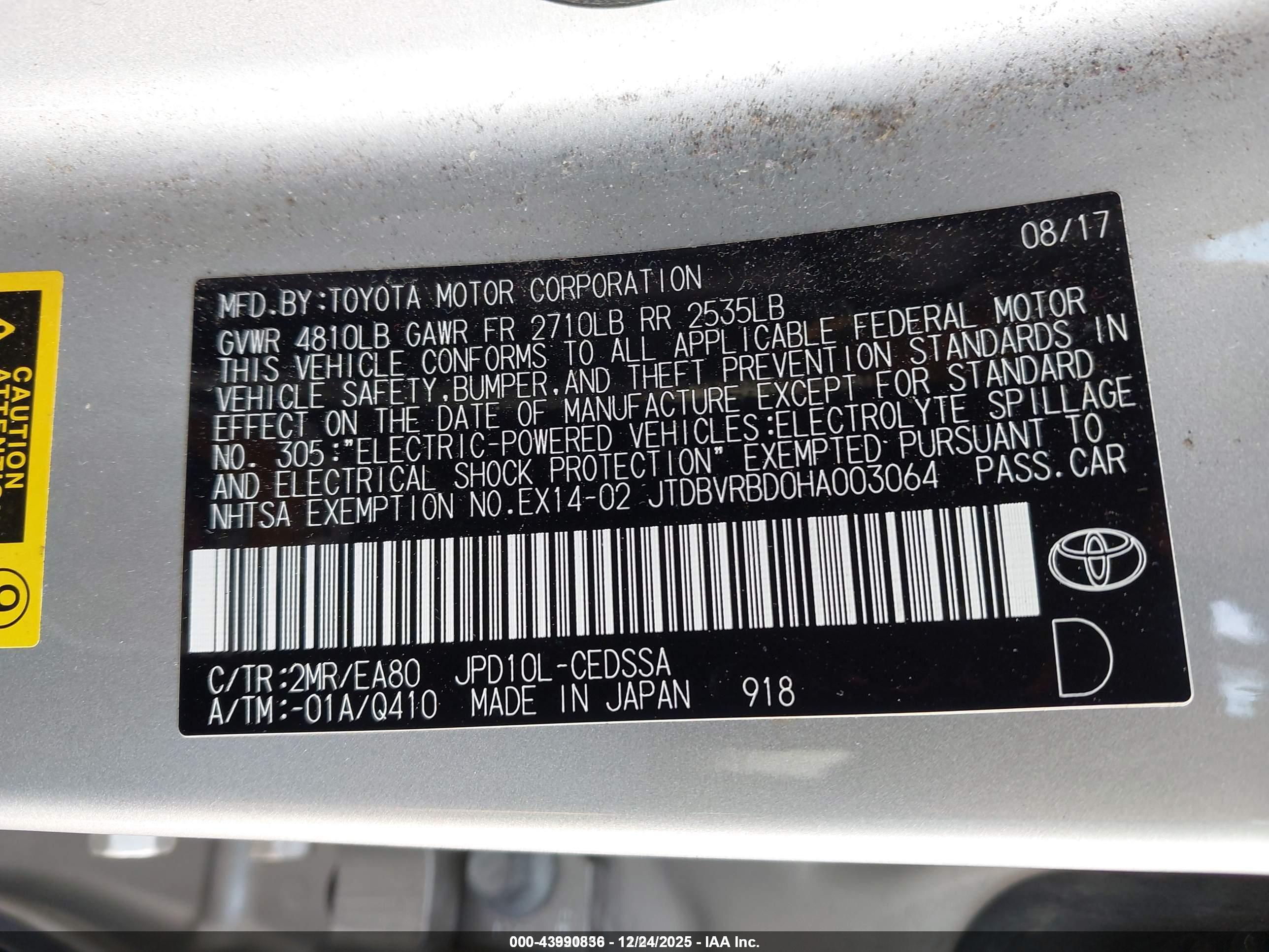 TOYOTA MIRAI image 9