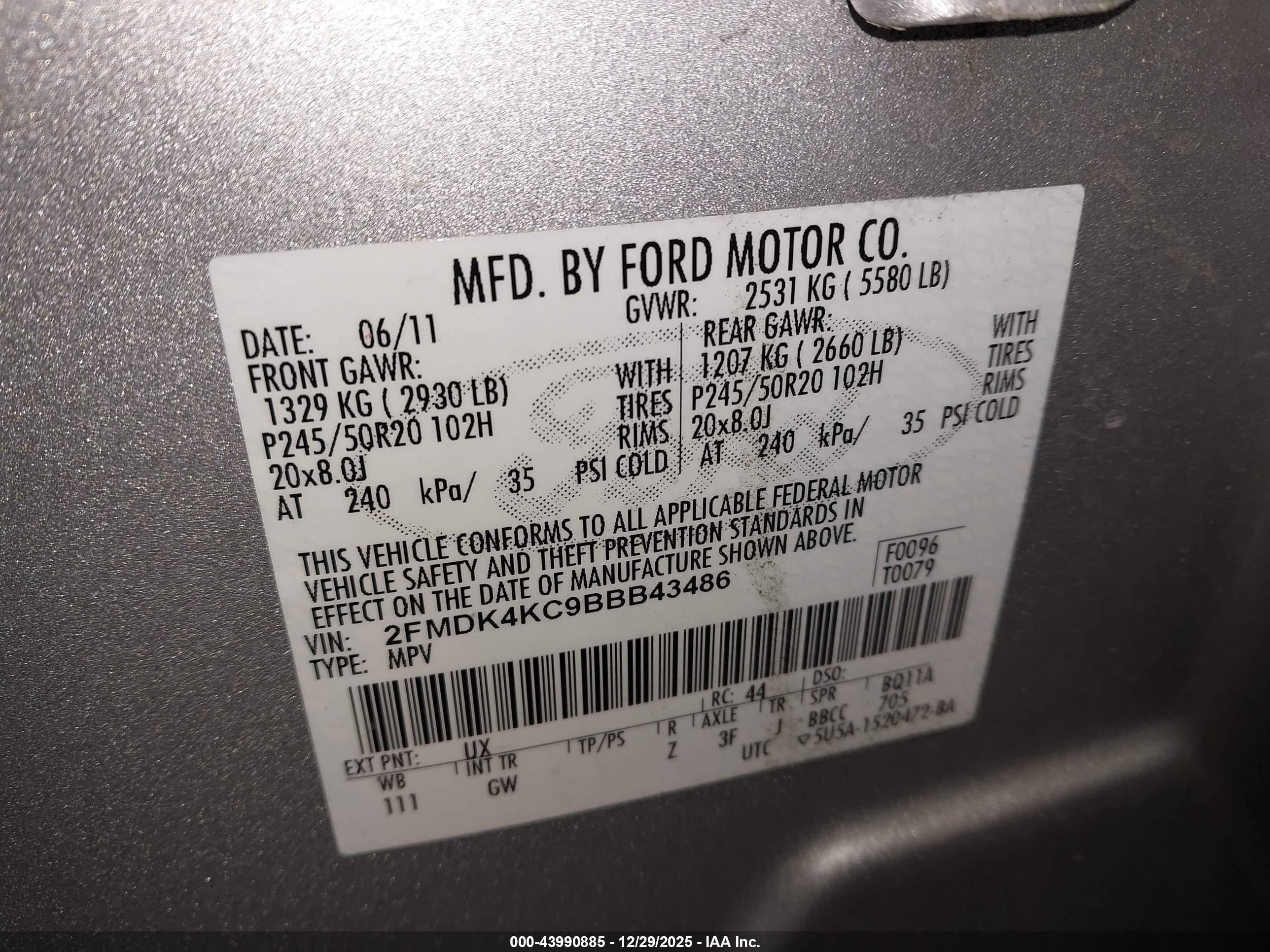 FORD EDGE image 9
