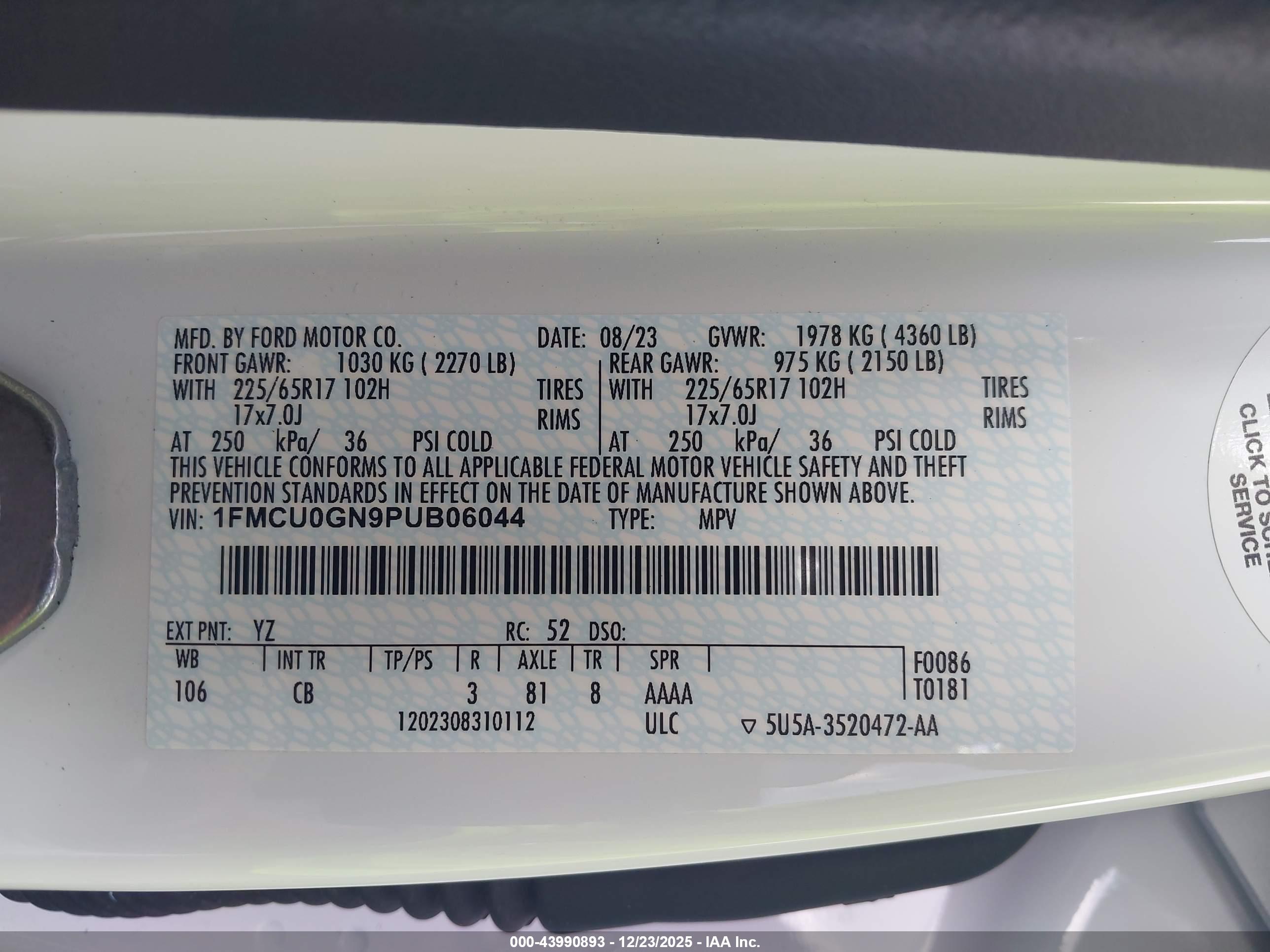 FORD ESCAPE image 9