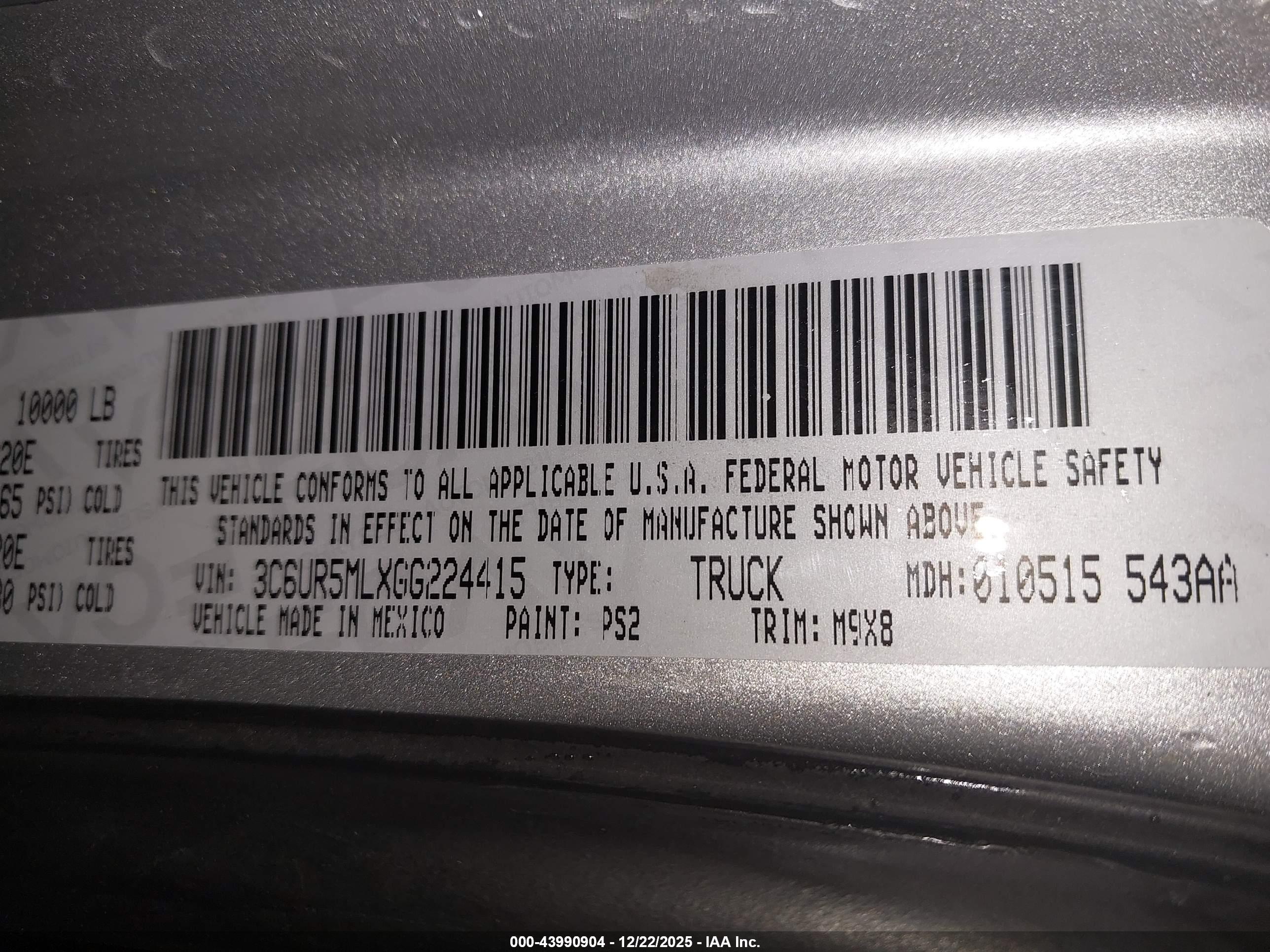 RAM 2500 image 9