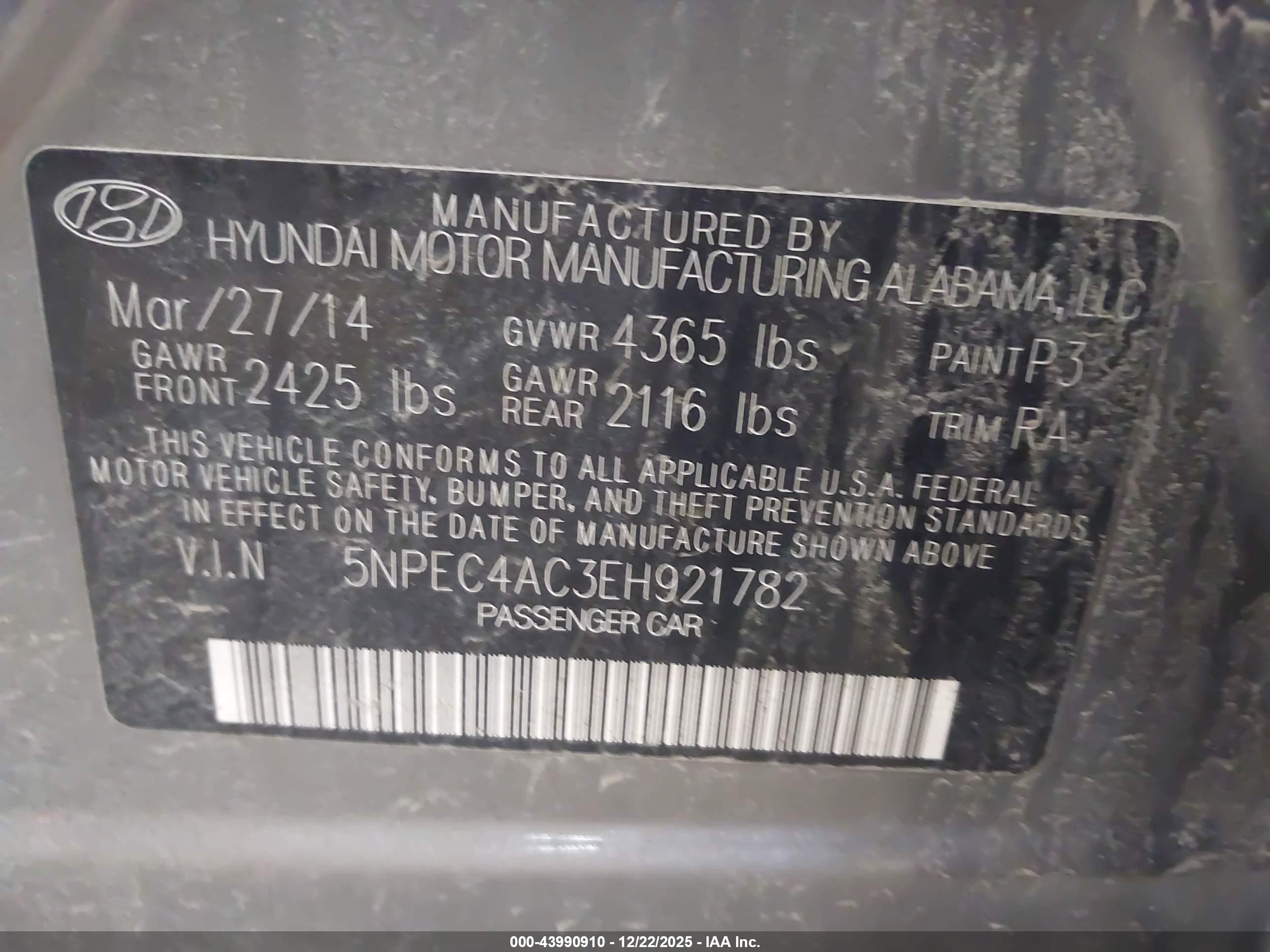 HYUNDAI SONATA image 9
