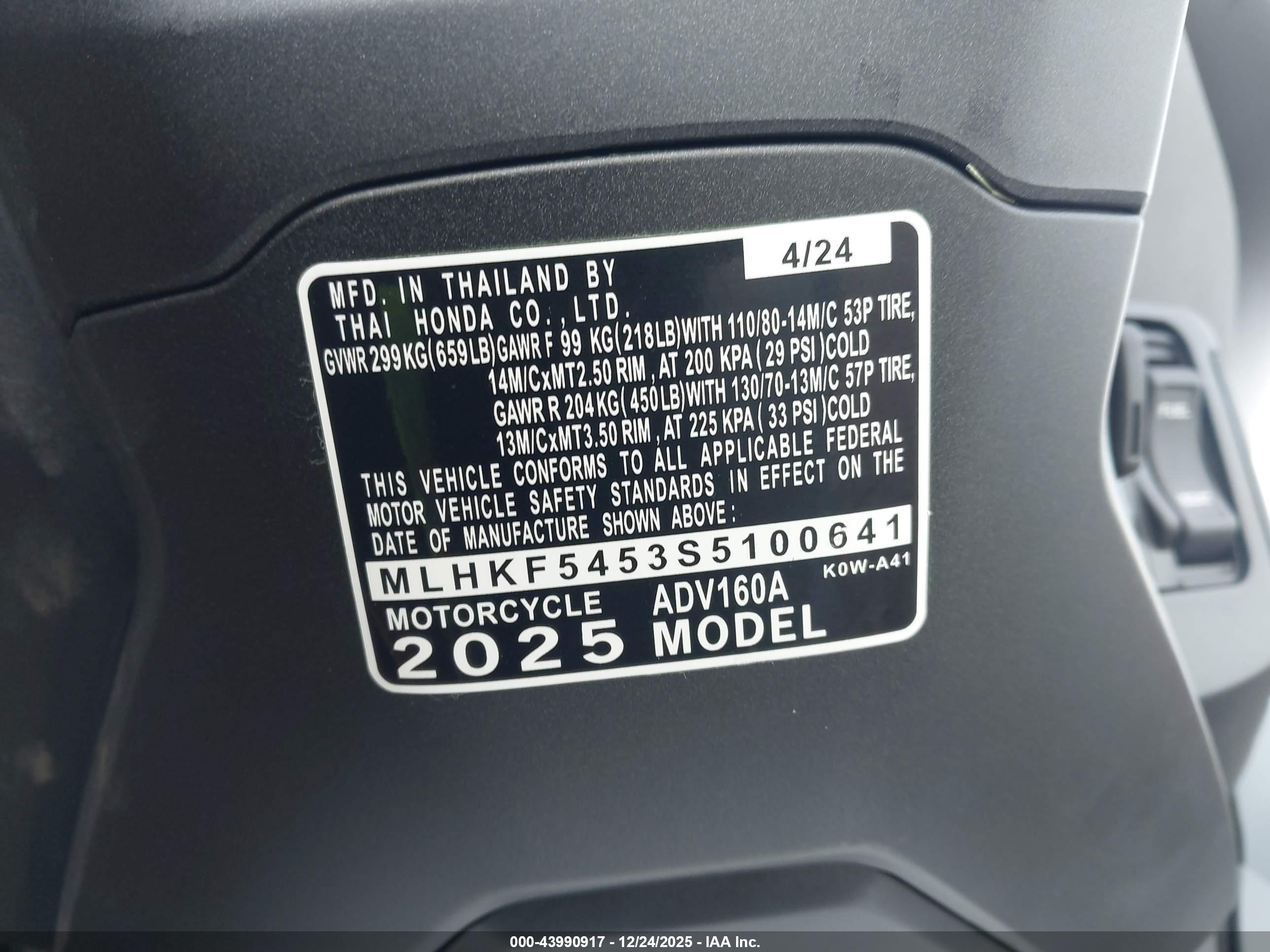 HONDA ADV160 image 10