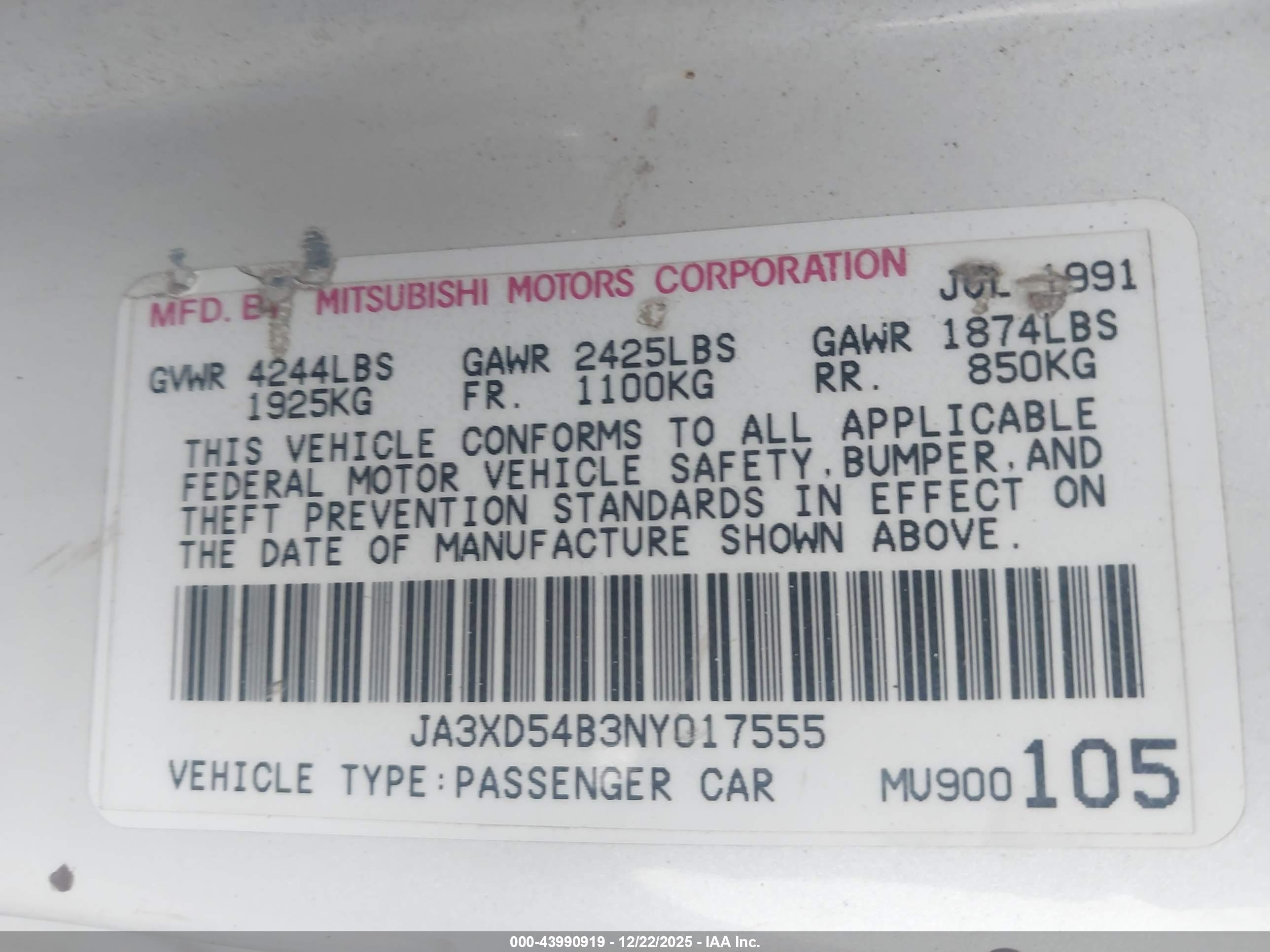 MITSUBISHI 3000 image 9