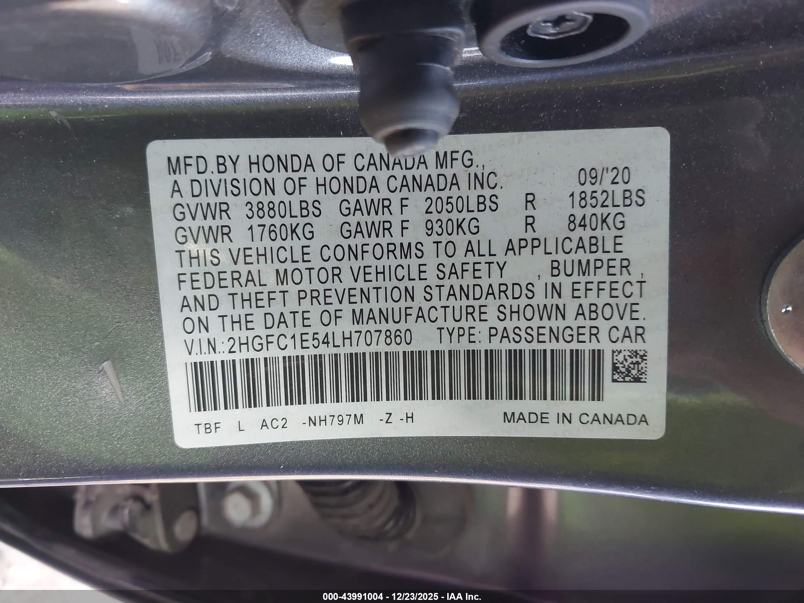 HONDA CIVIC image 9