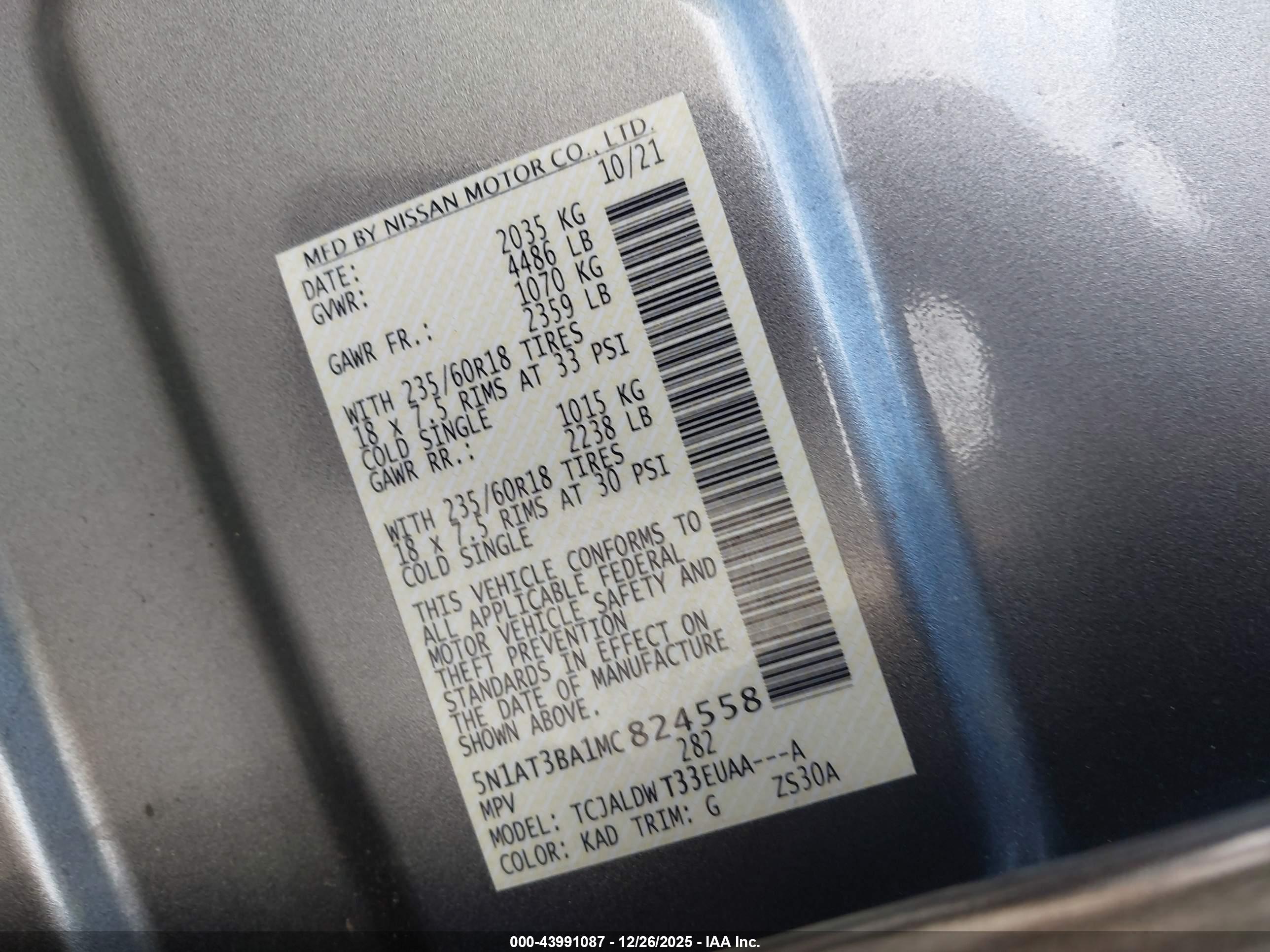 NISSAN ROGUE image 9