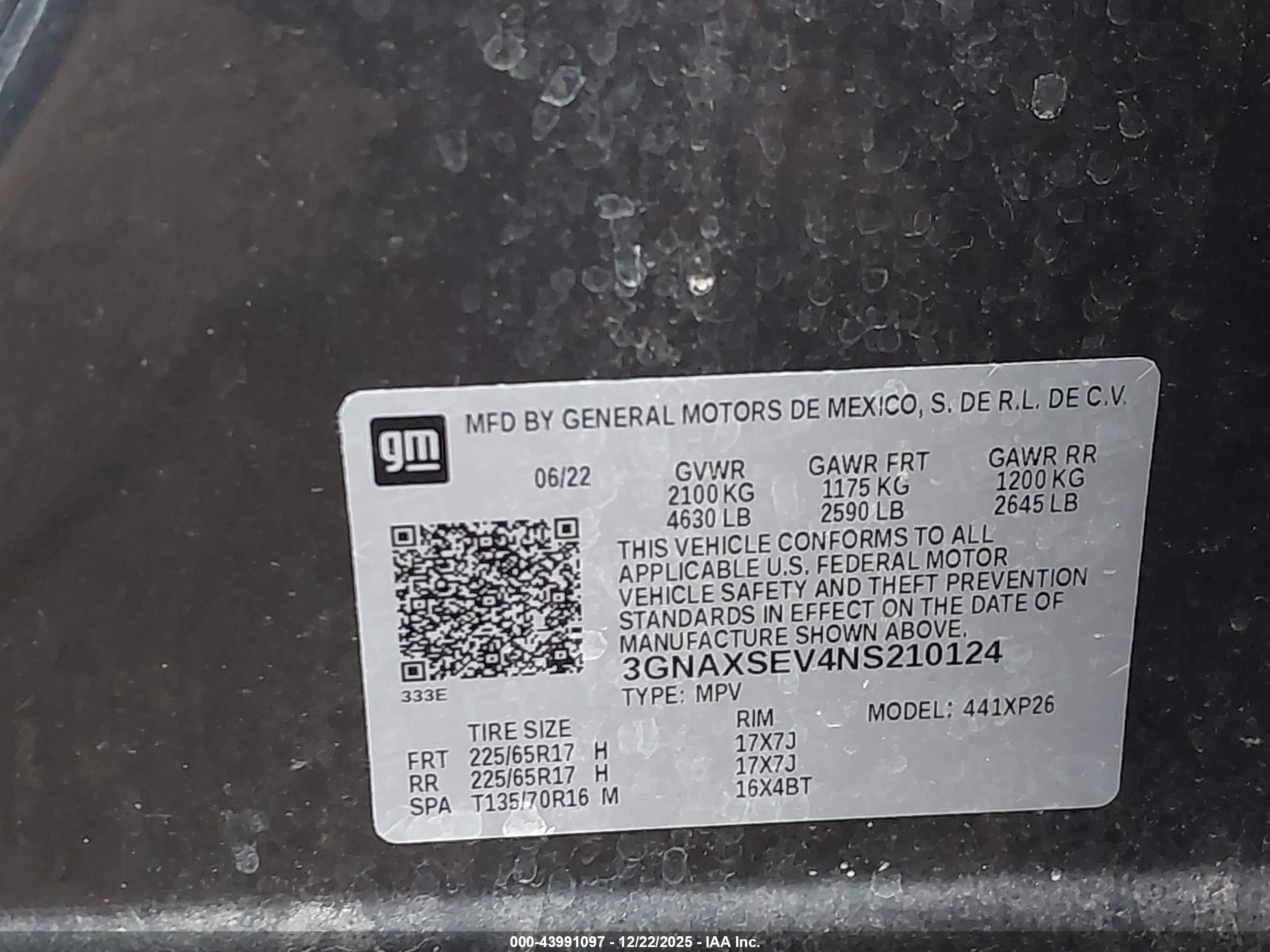 CHEVROLET EQUINOX image 9