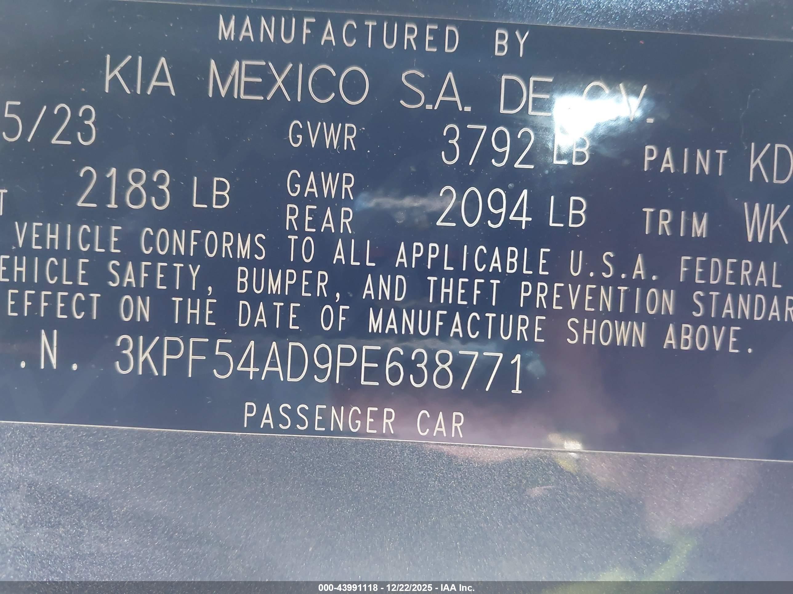 KIA FORTE image 9