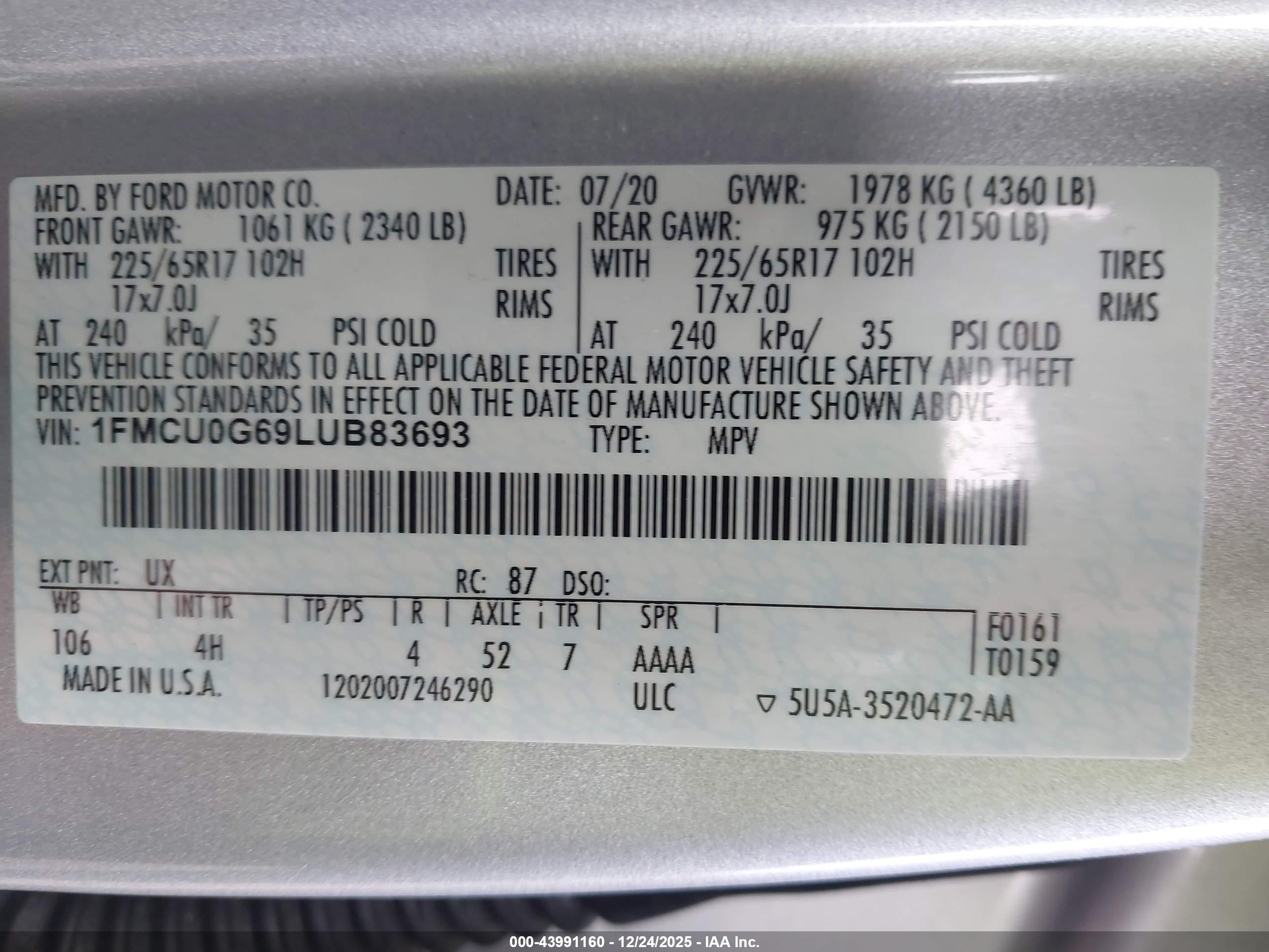 FORD ESCAPE image 9