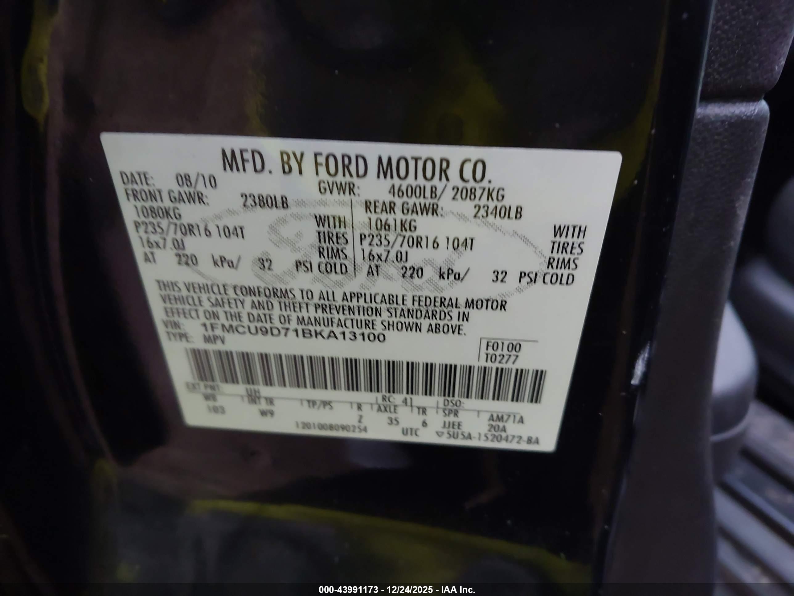 FORD ESCAPE image 9