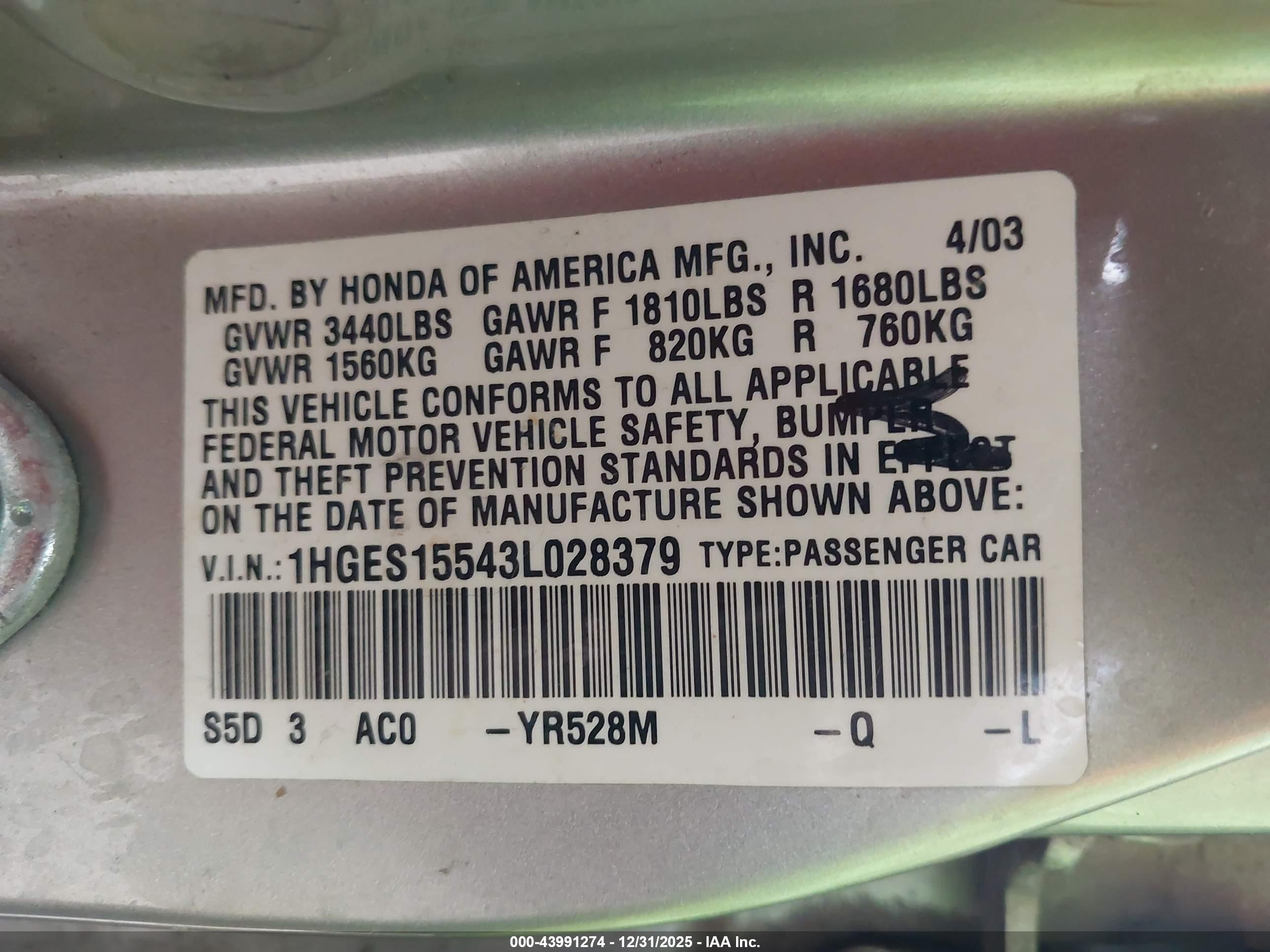 HONDA CIVIC image 9