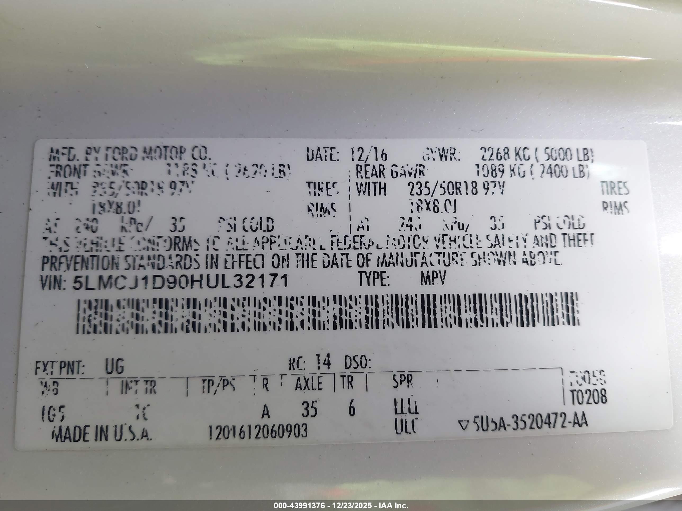 LINCOLN MKC image 9