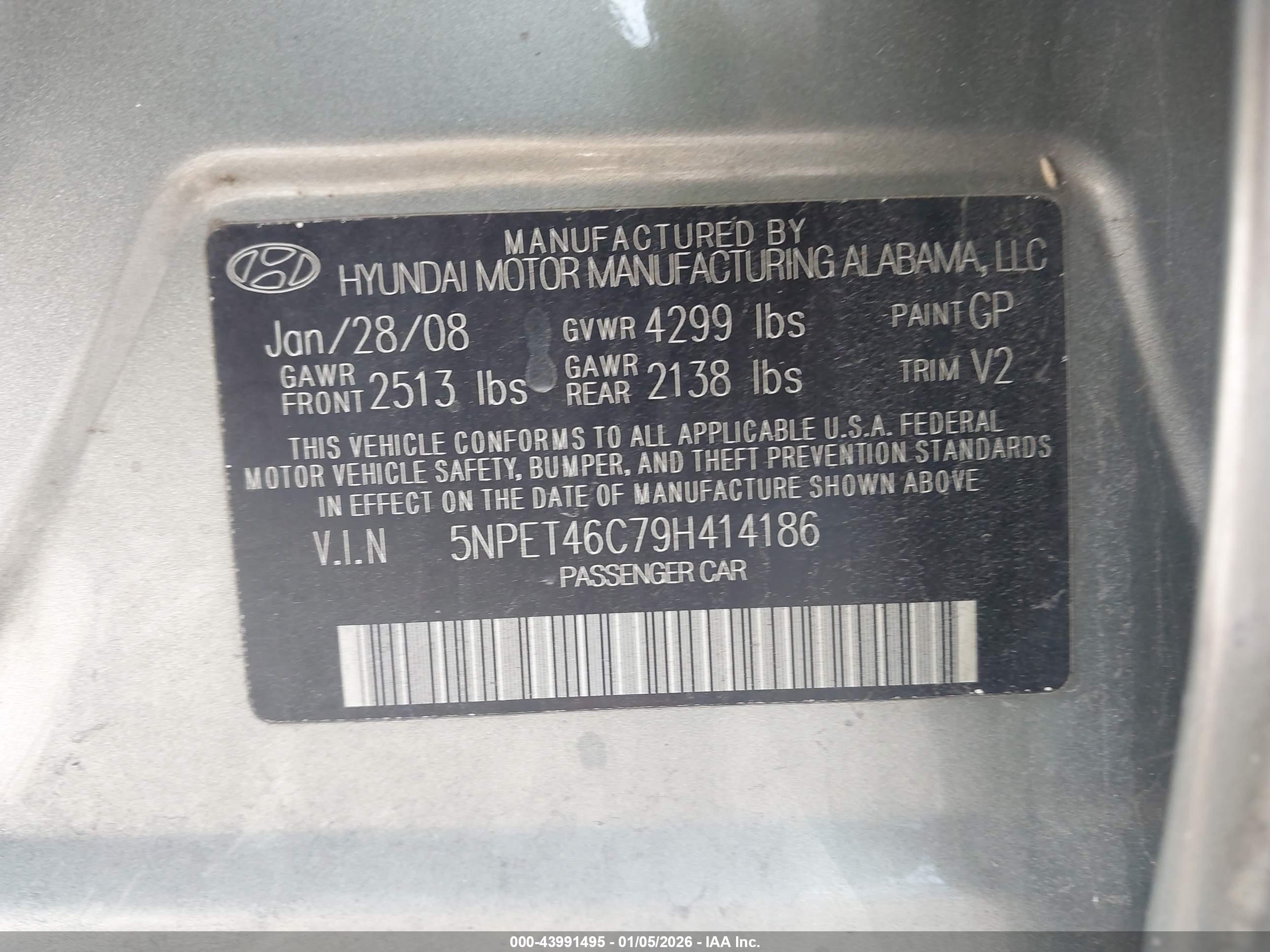 HYUNDAI SONATA image 9