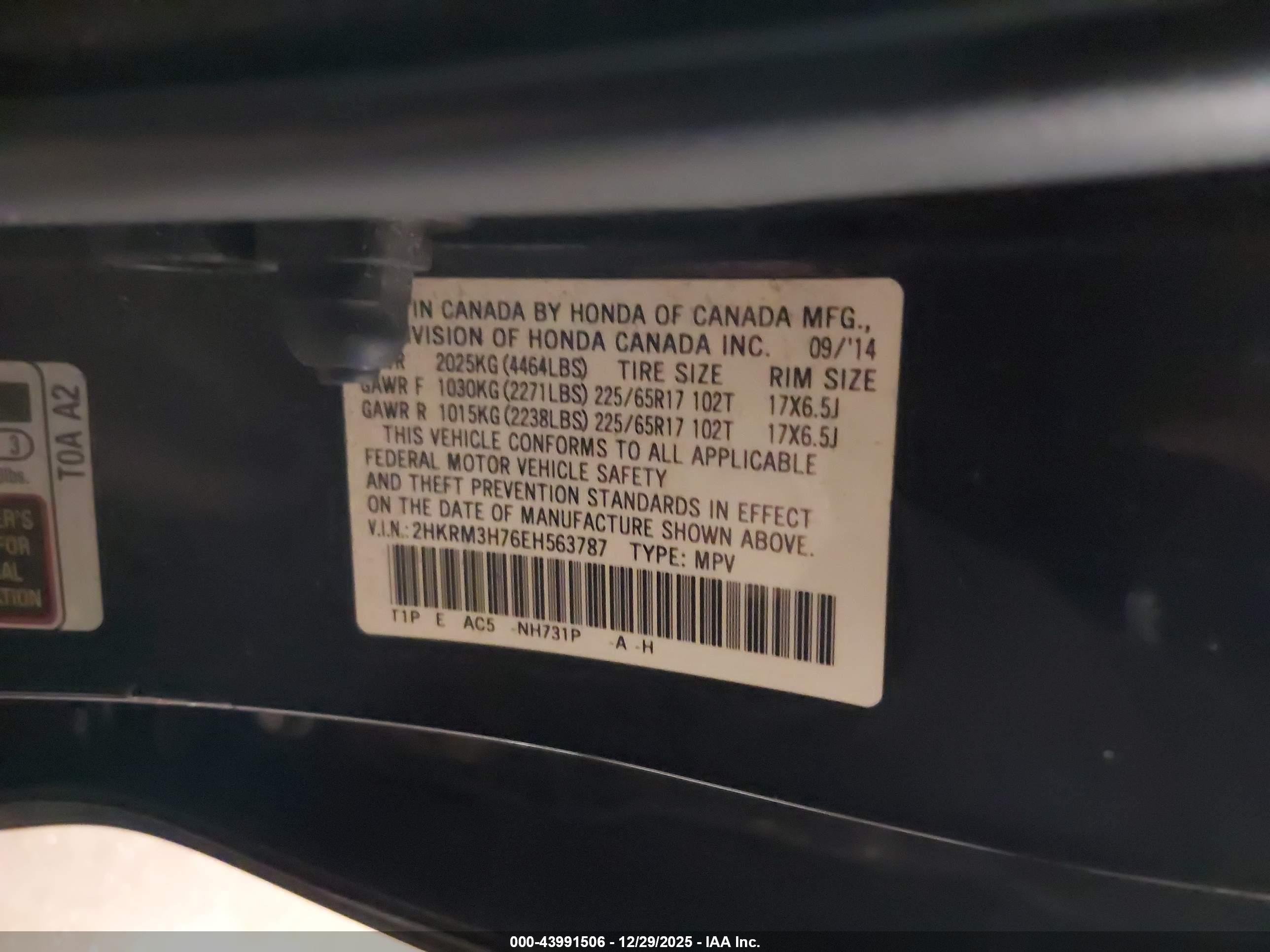 HONDA CR-V image 9