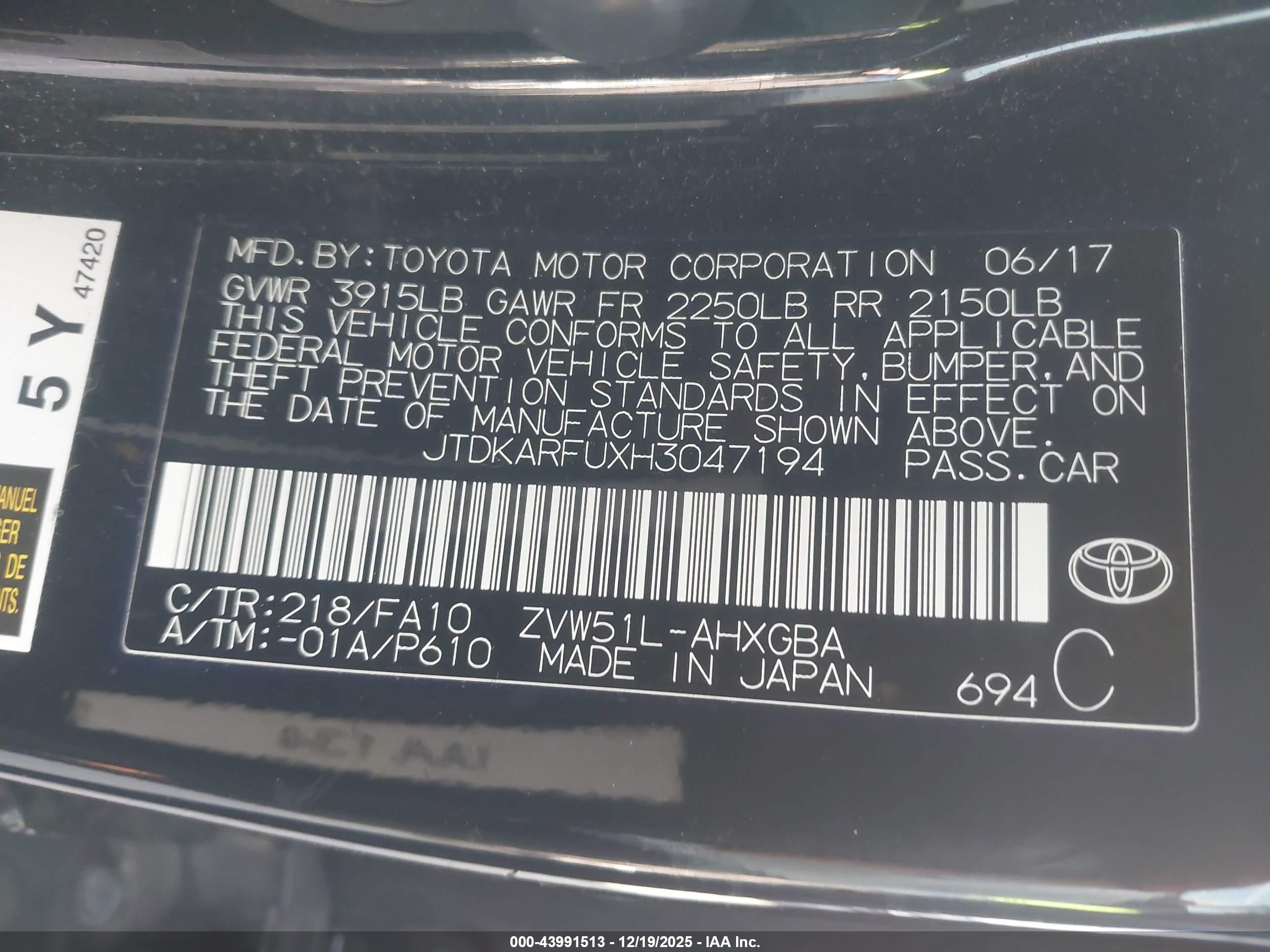 TOYOTA PRIUS image 9