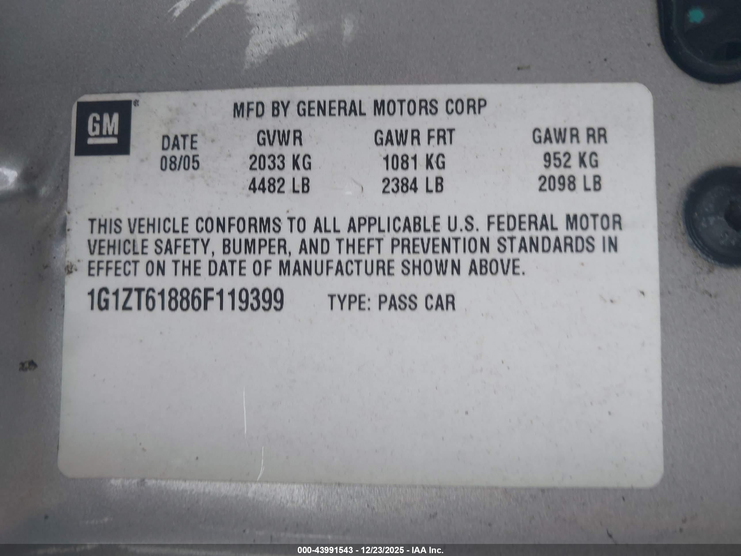 CHEVROLET MALIBU image 9