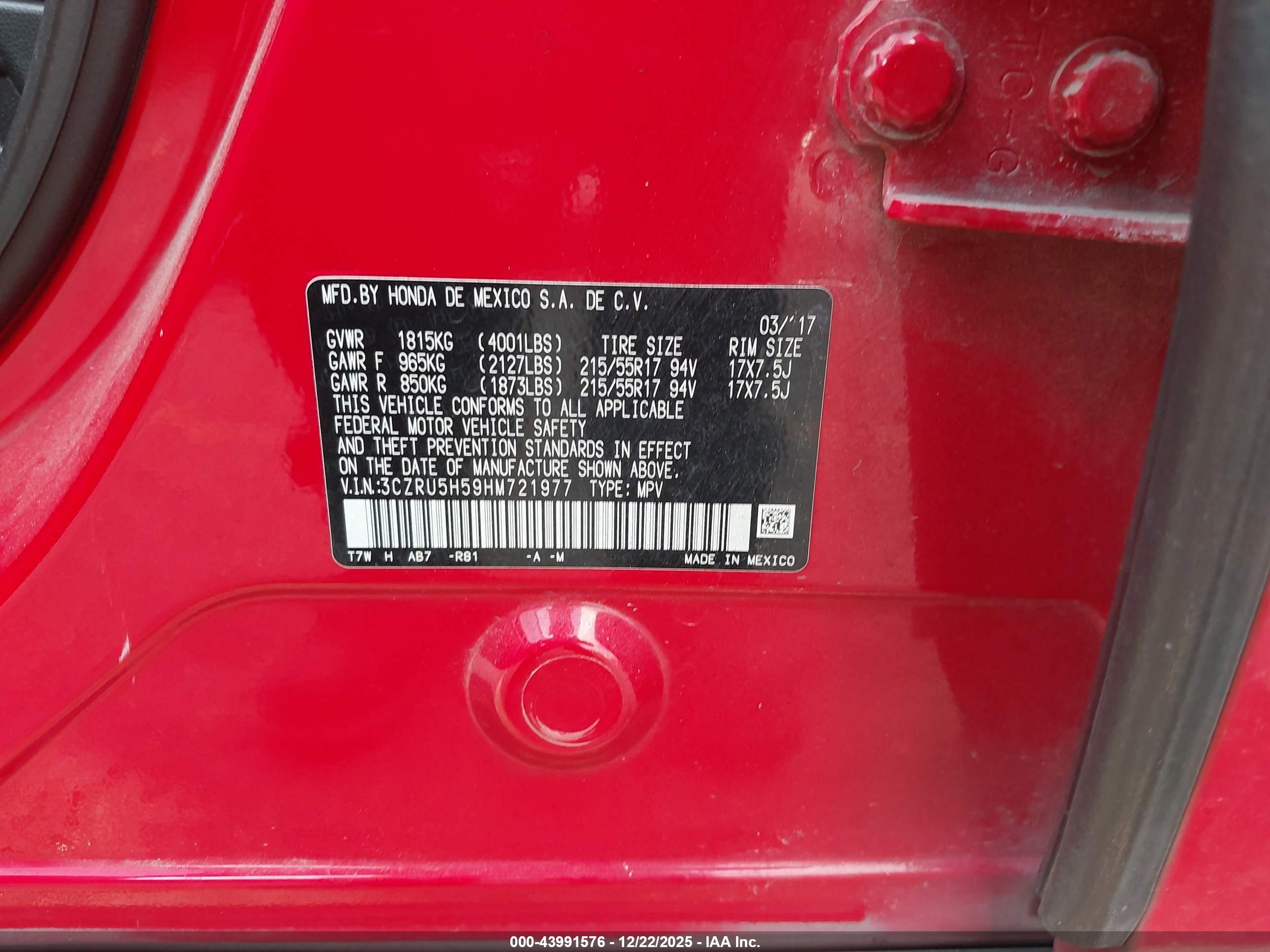 HONDA HR-V image 9