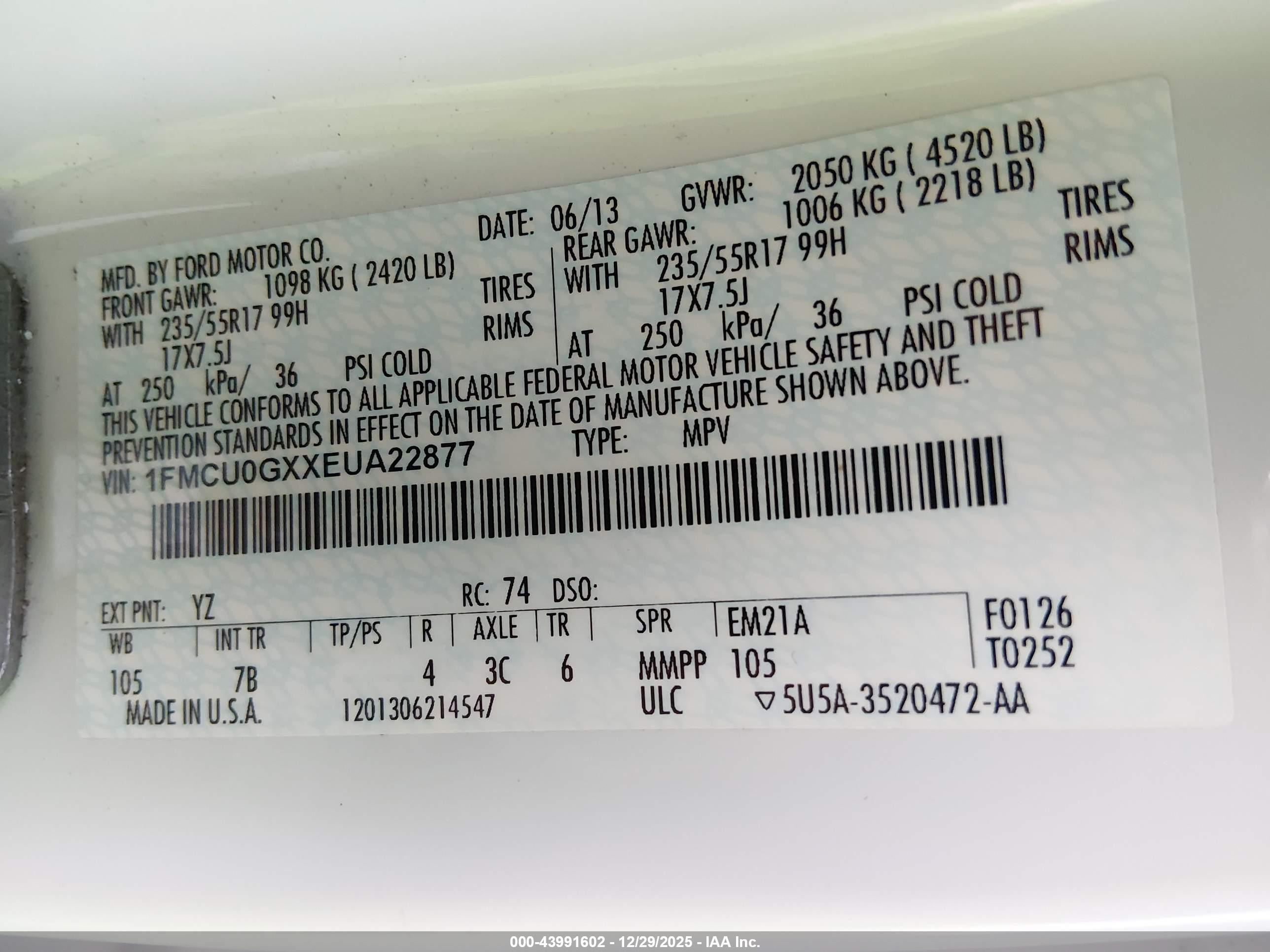 FORD ESCAPE image 9