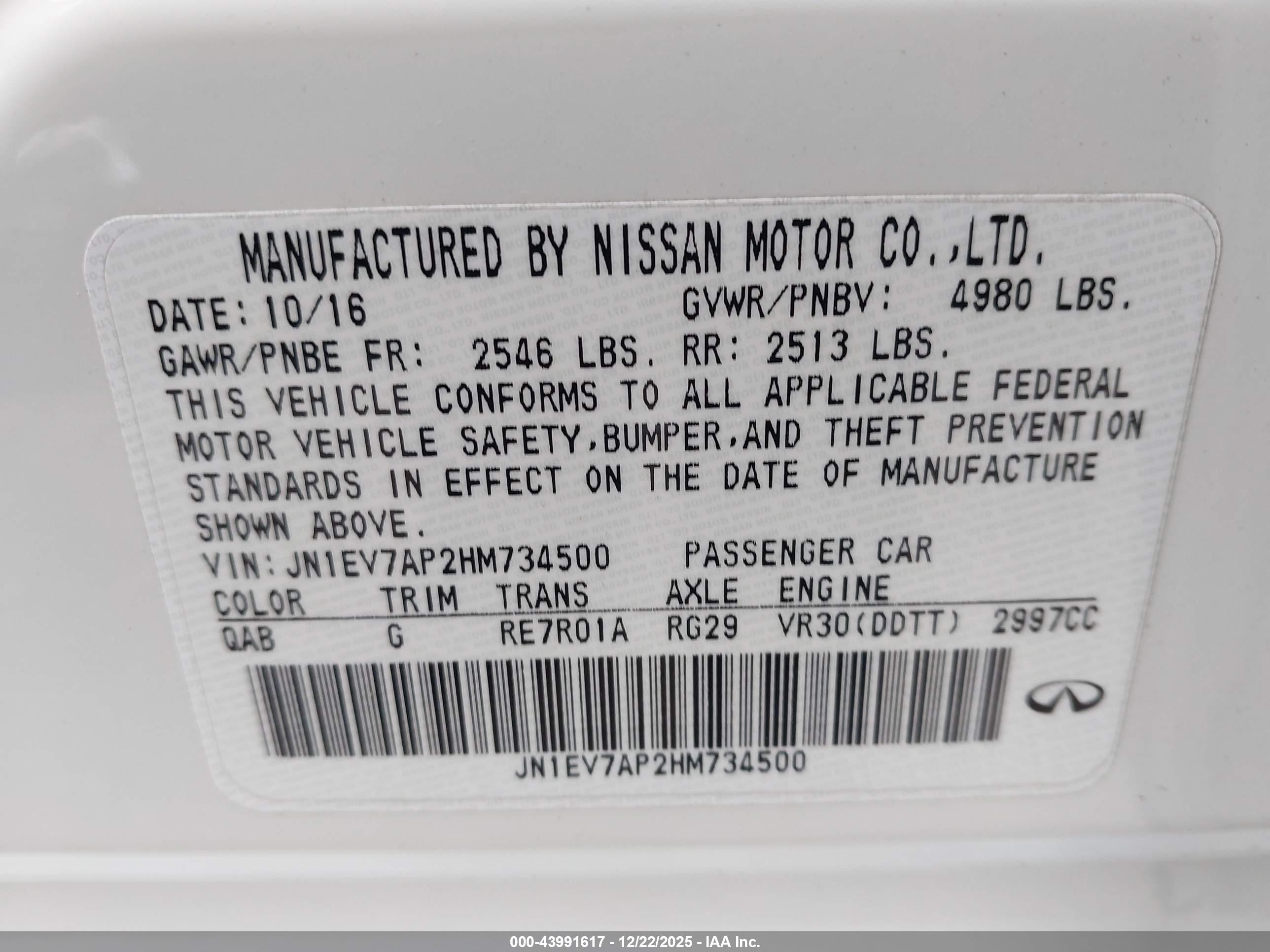 INFINITI Q50 image 9