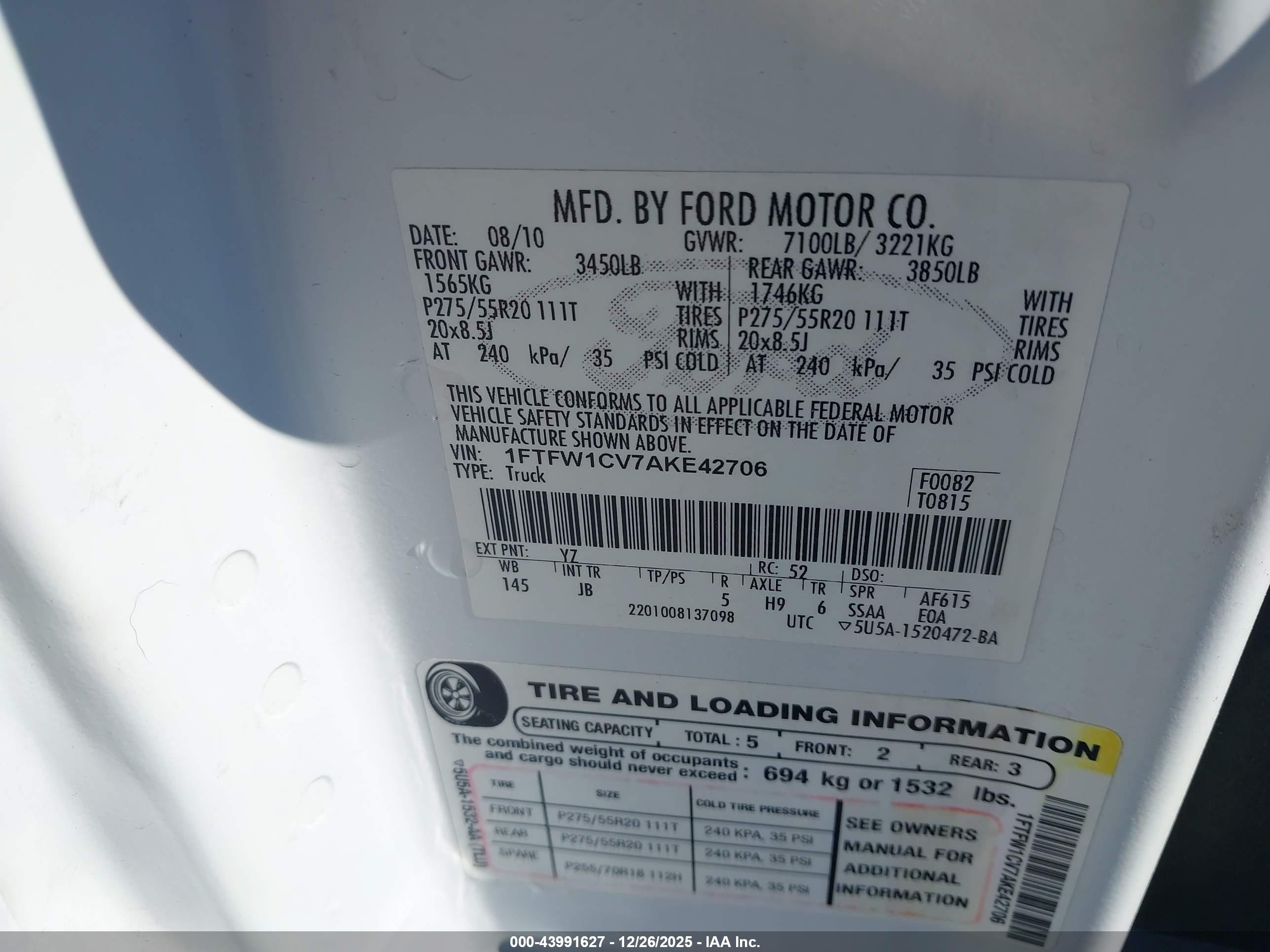FORD F-150 image 9