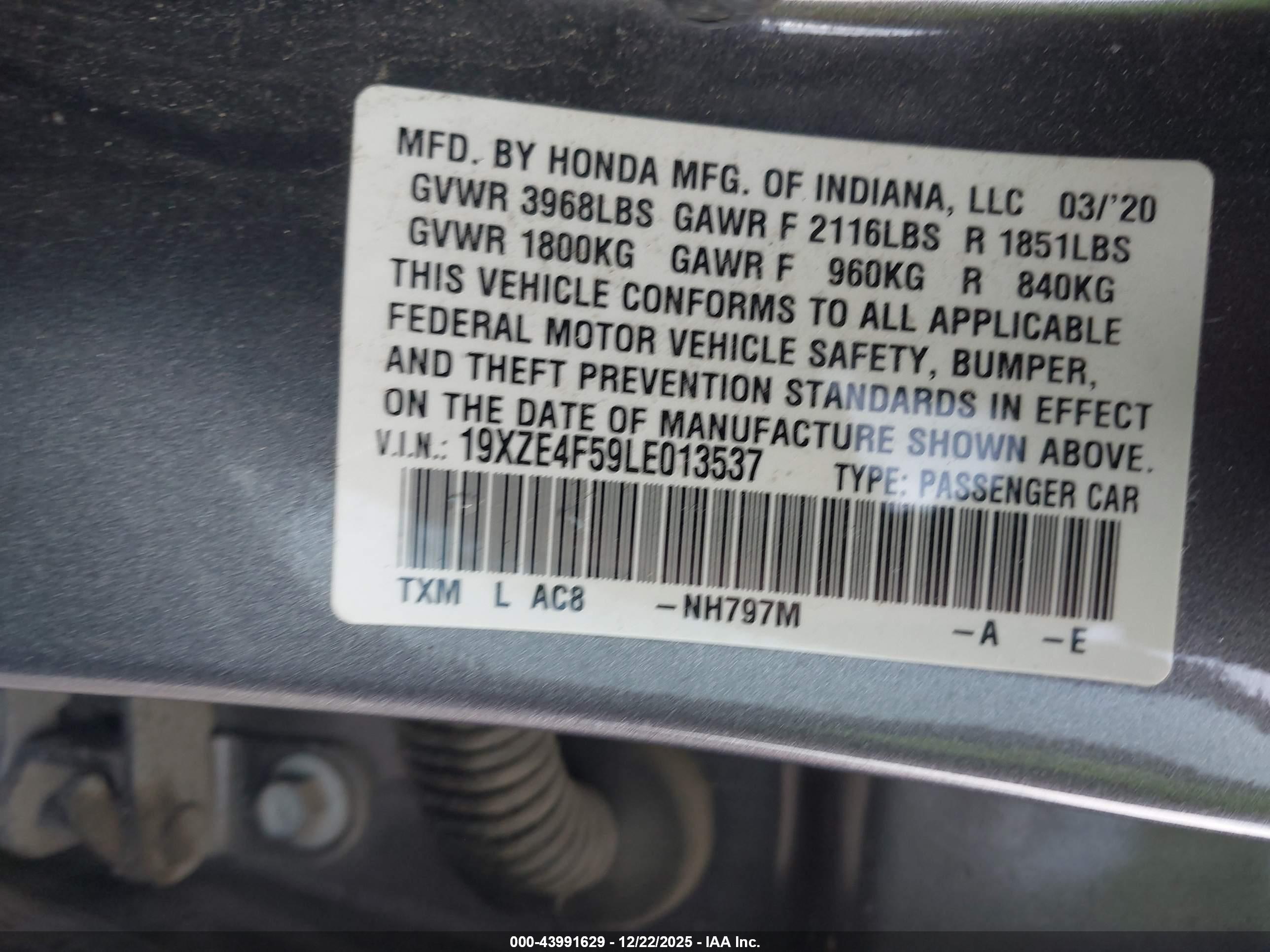 HONDA INSIGHT image 9