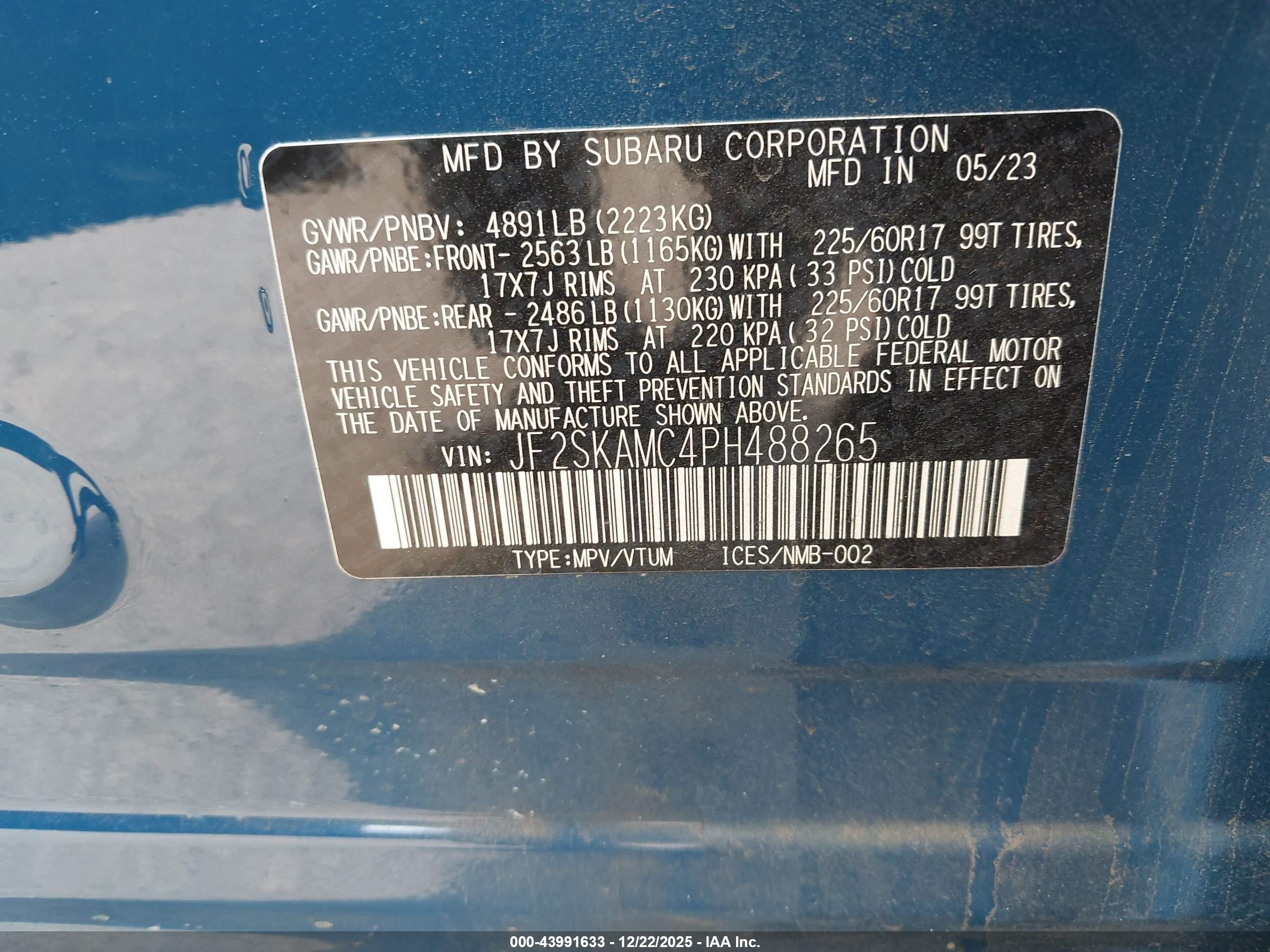 SUBARU FORESTER image 9