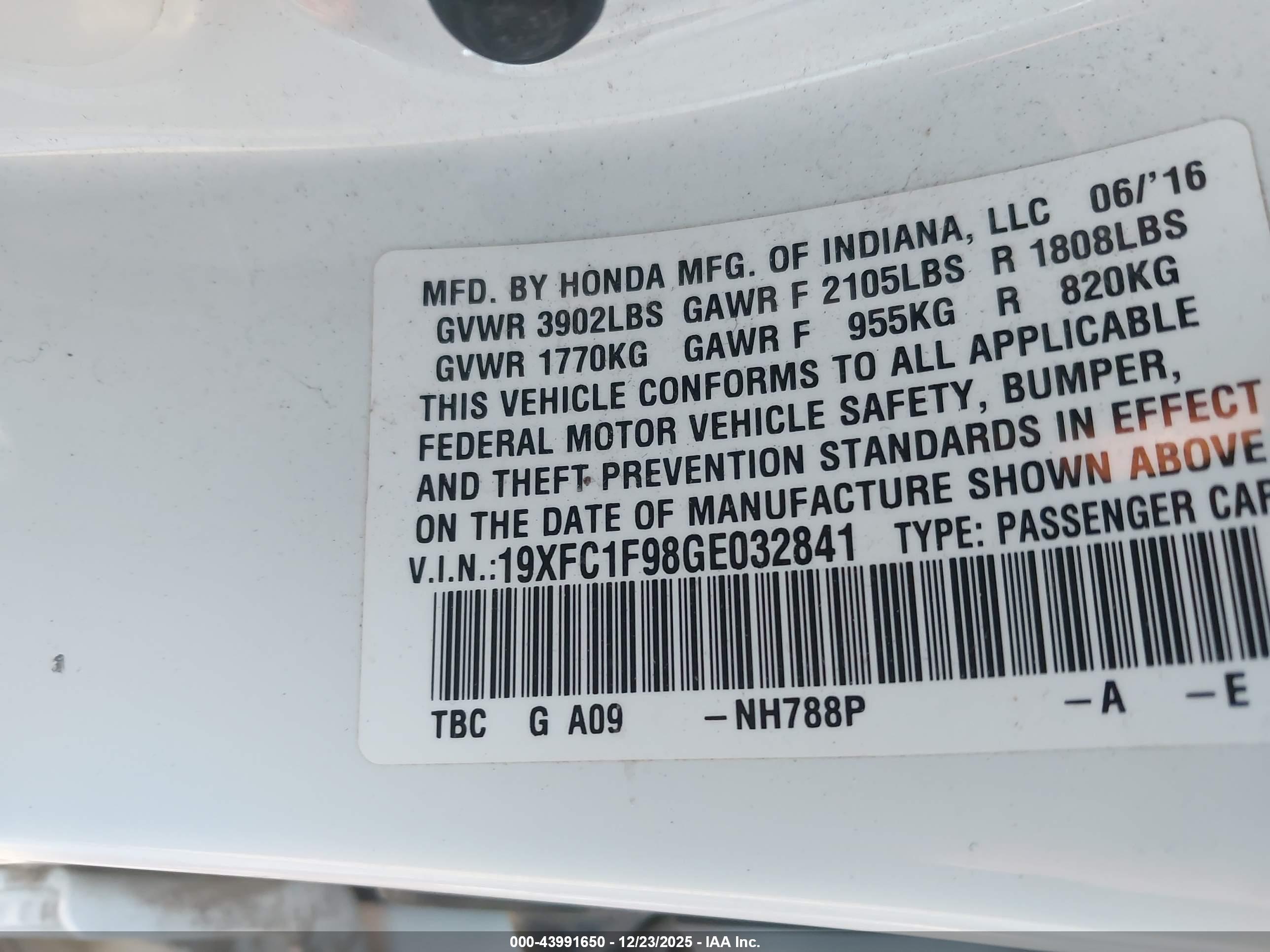 HONDA CIVIC image 9