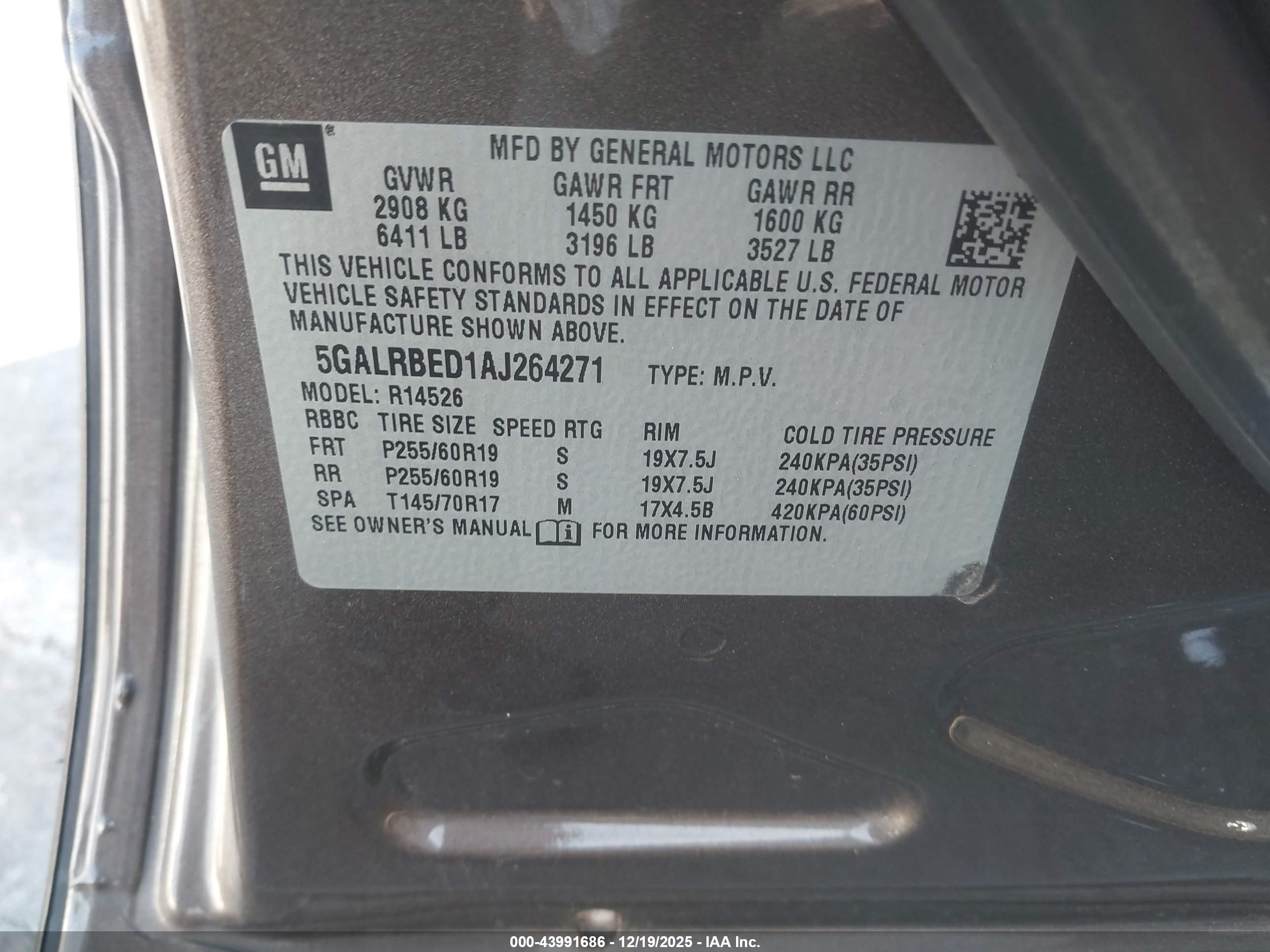 BUICK ENCLAVE image 9